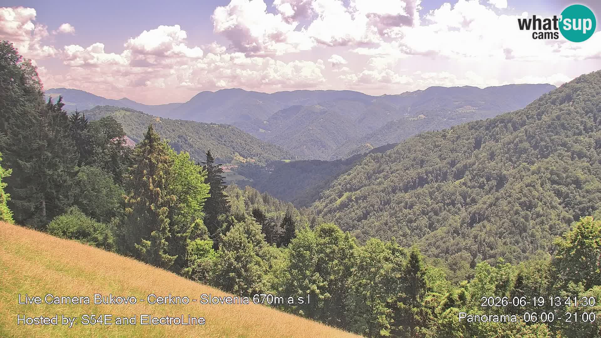 Webcam Bukovo – Baška grapa | Cerkno | Slovenia
