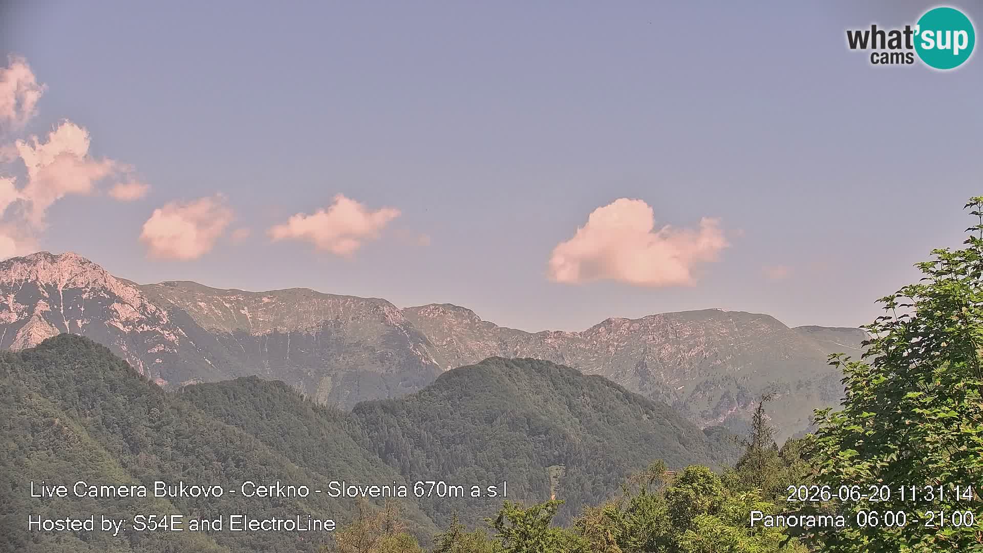 Webcam Bukovo – Baška grapa | Cerkno | Slovenia