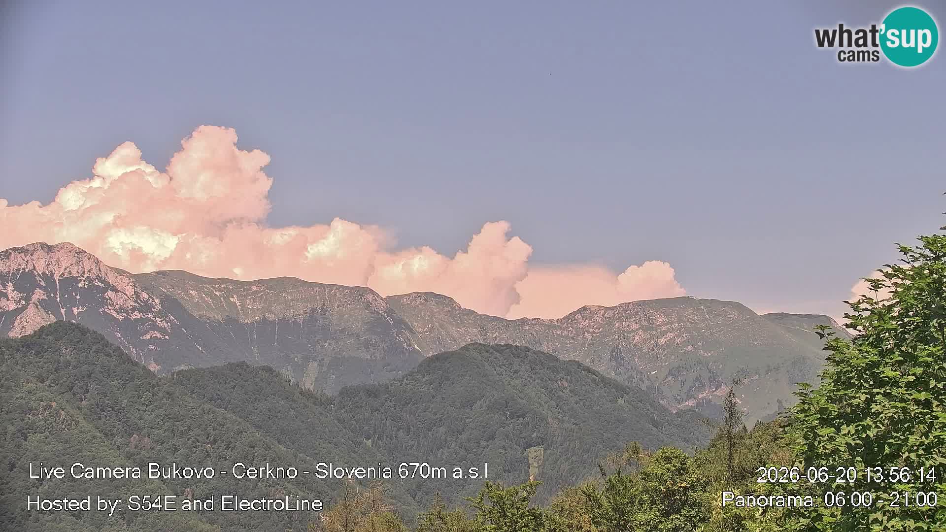 Webcam Bukovo – Baška grapa | Cerkno | Slovenia