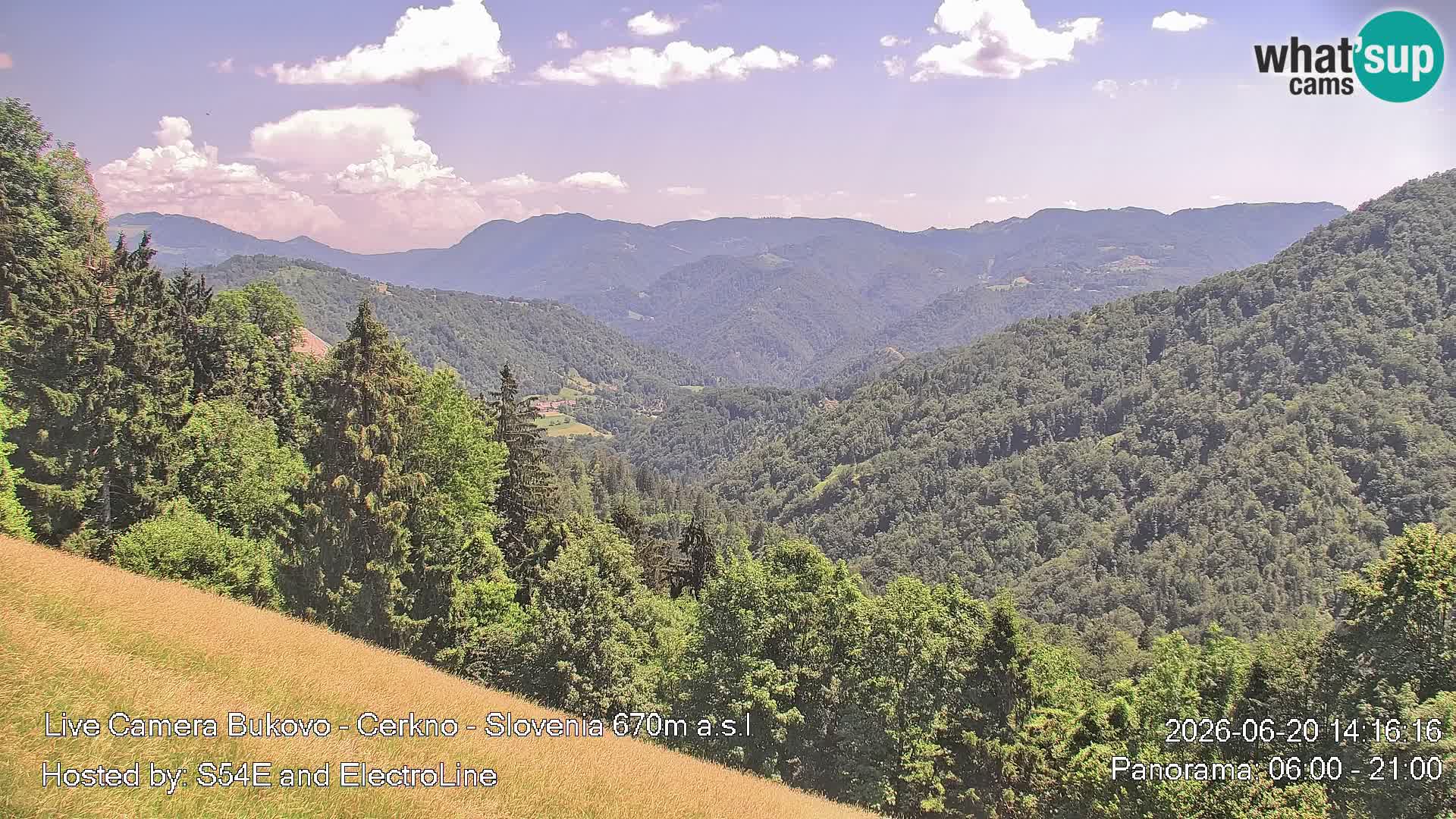 Webcam Bukovo – Baška grapa | Cerkno | Slovenia