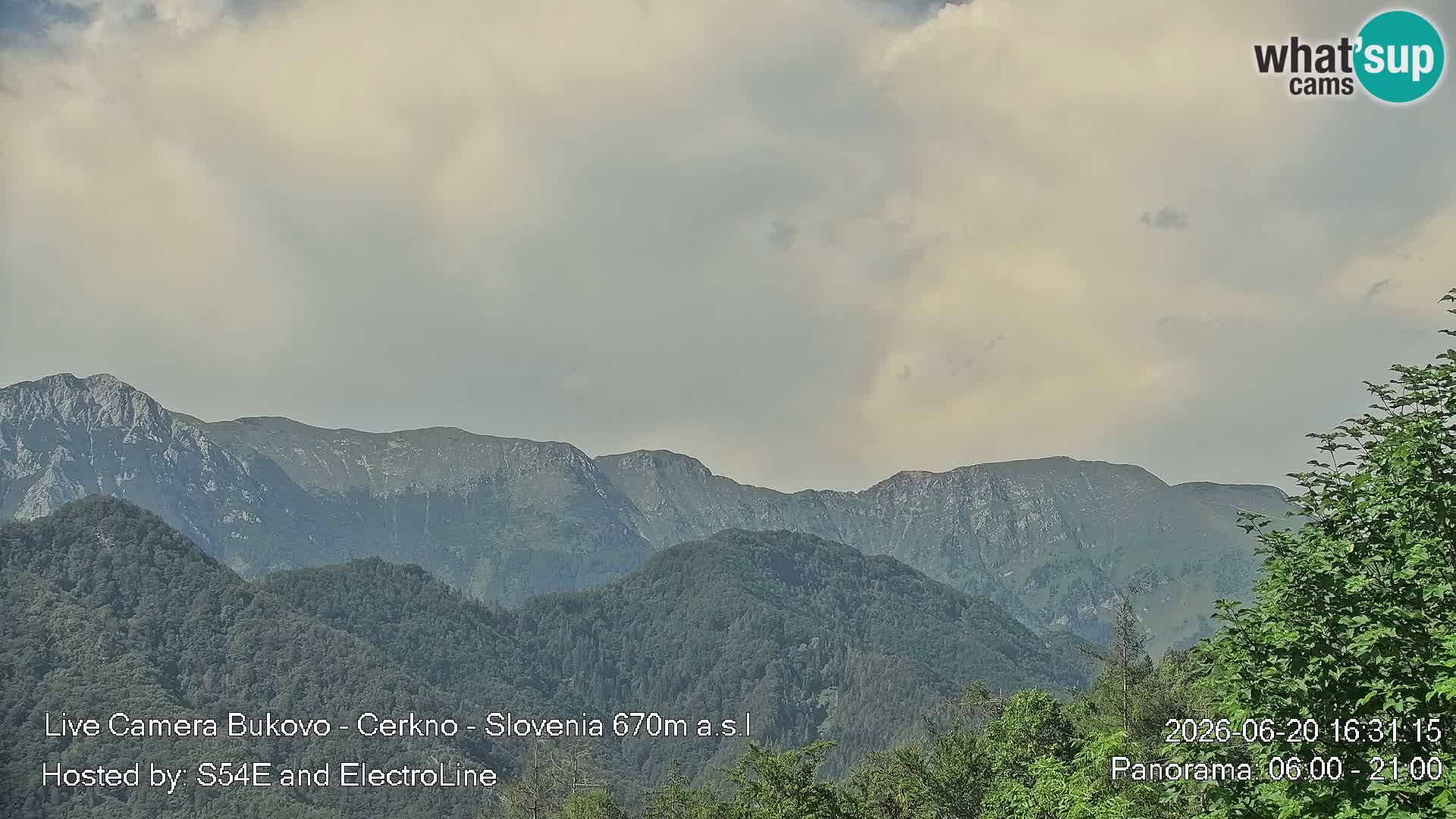Bukovo Webcam – Baška grapa | Cerkno | Slowenien