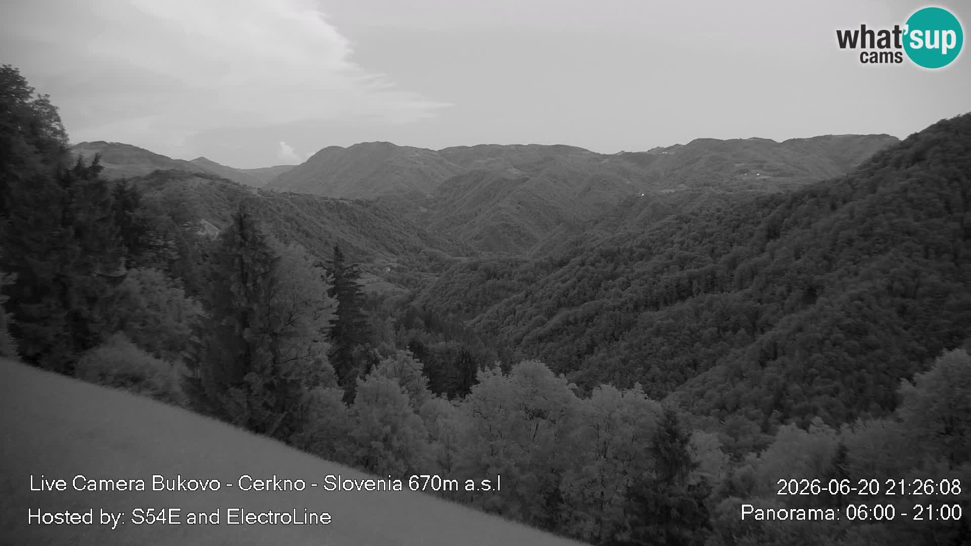 Webcam Bukovo – Baška grapa | Cerkno | Slovénie