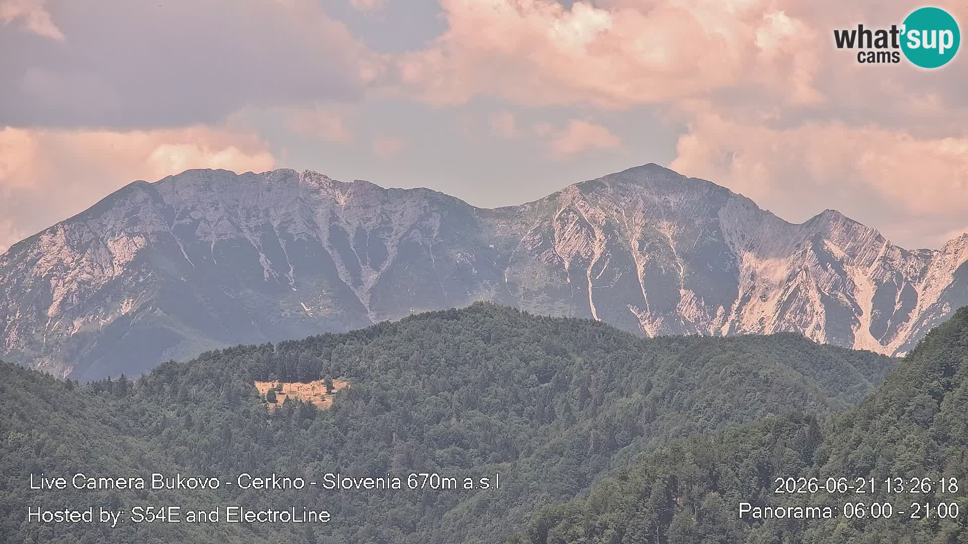 Webcam Bukovo – Baška grapa | Cerkno | Slovenia