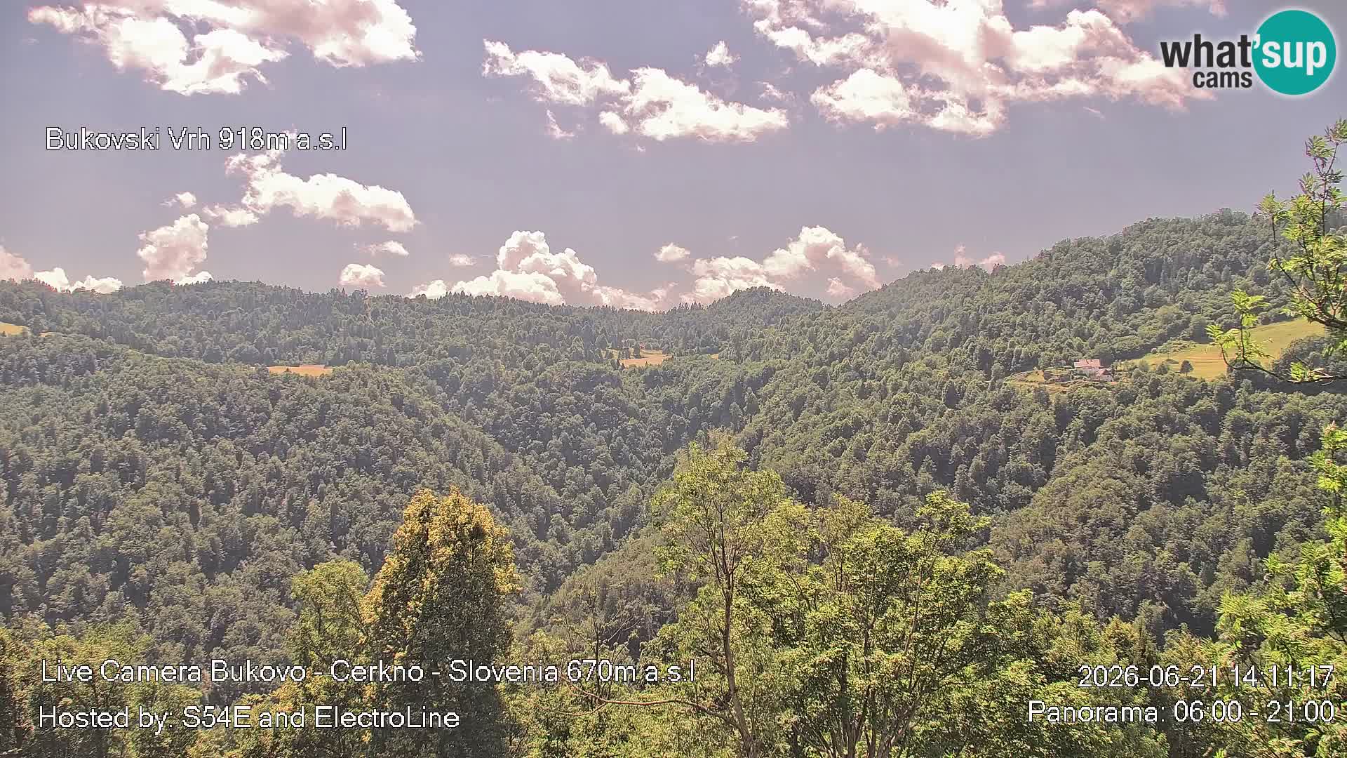Webcam Bukovo – Baška grapa | Cerkno | Slovenia