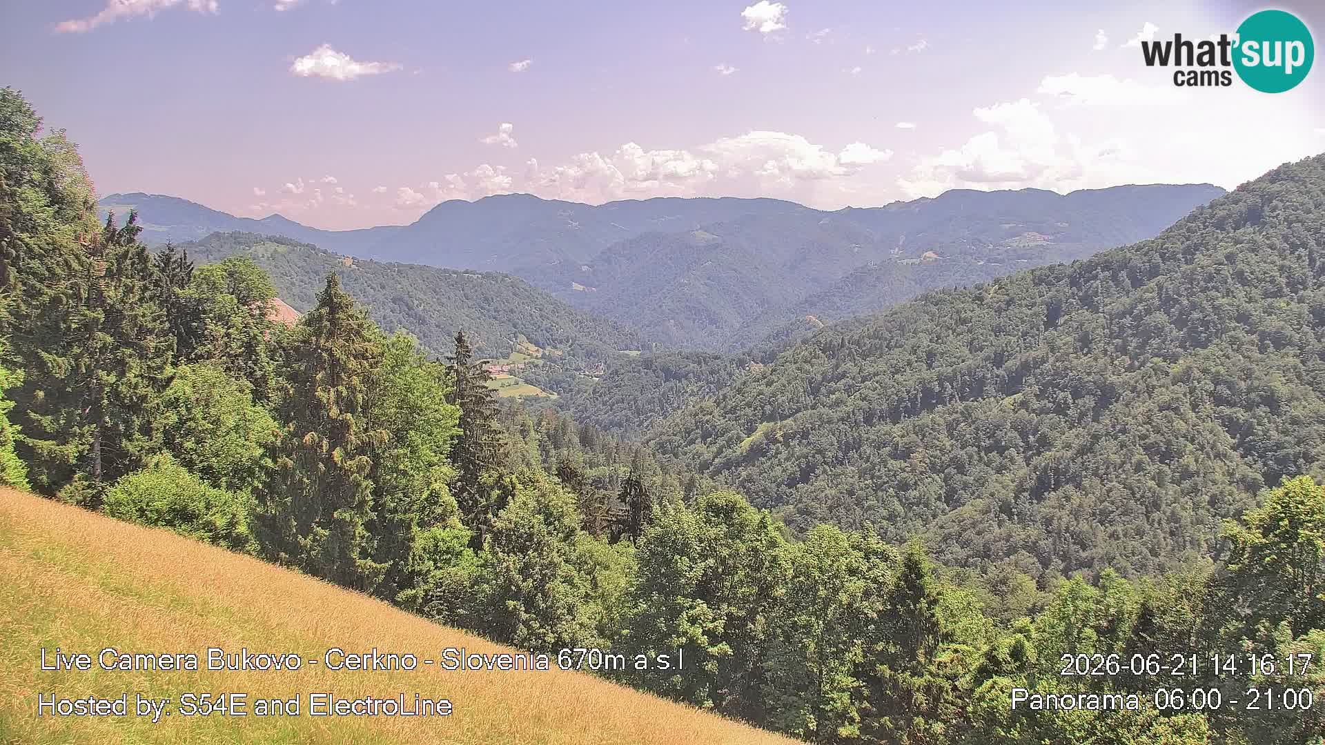 Webcam Bukovo – Baška grapa | Cerkno | Slovenia