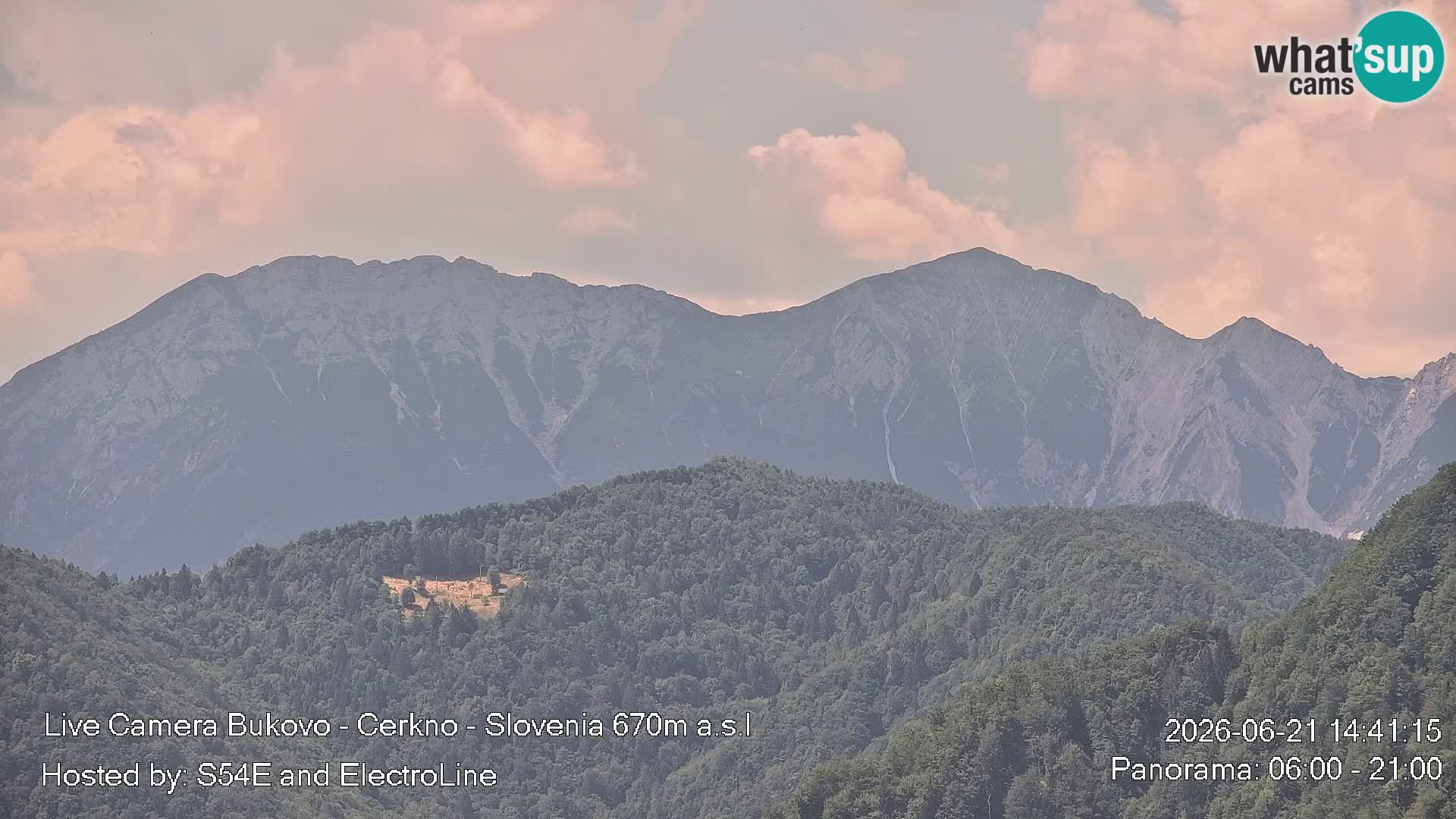 Webcam Bukovo – Baška grapa | Cerkno | Slovenia