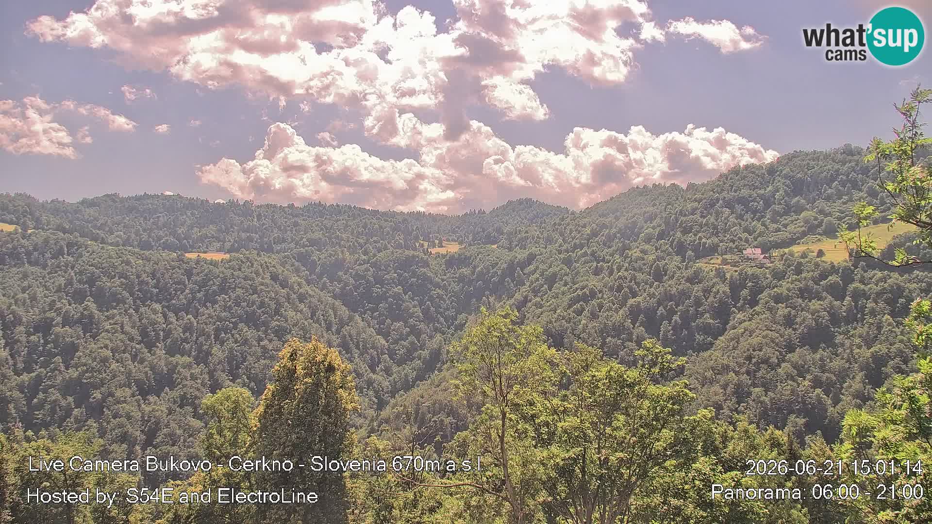 Webcam Bukovo – Baška grapa | Cerkno | Slovenia