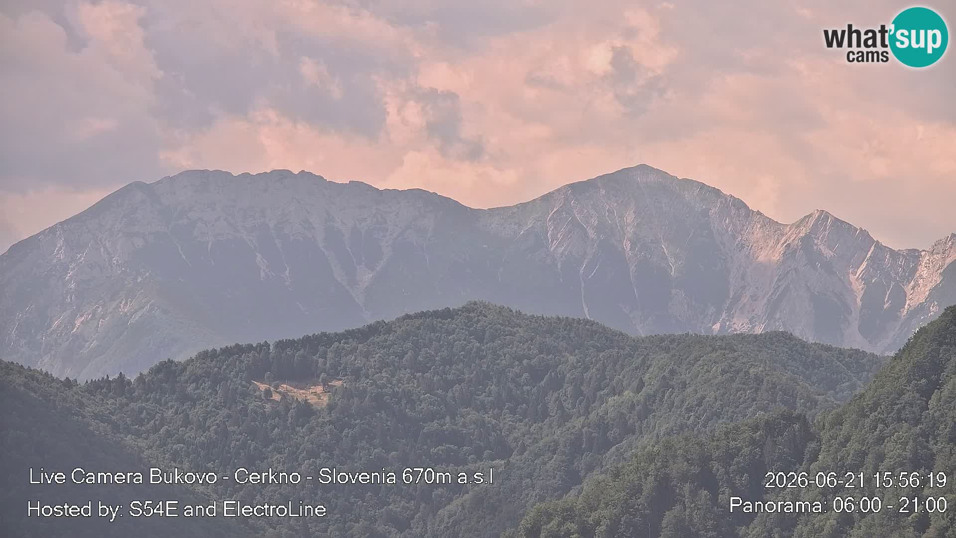 Webcam Bukovo – Baška grapa | Cerkno | Slovénie