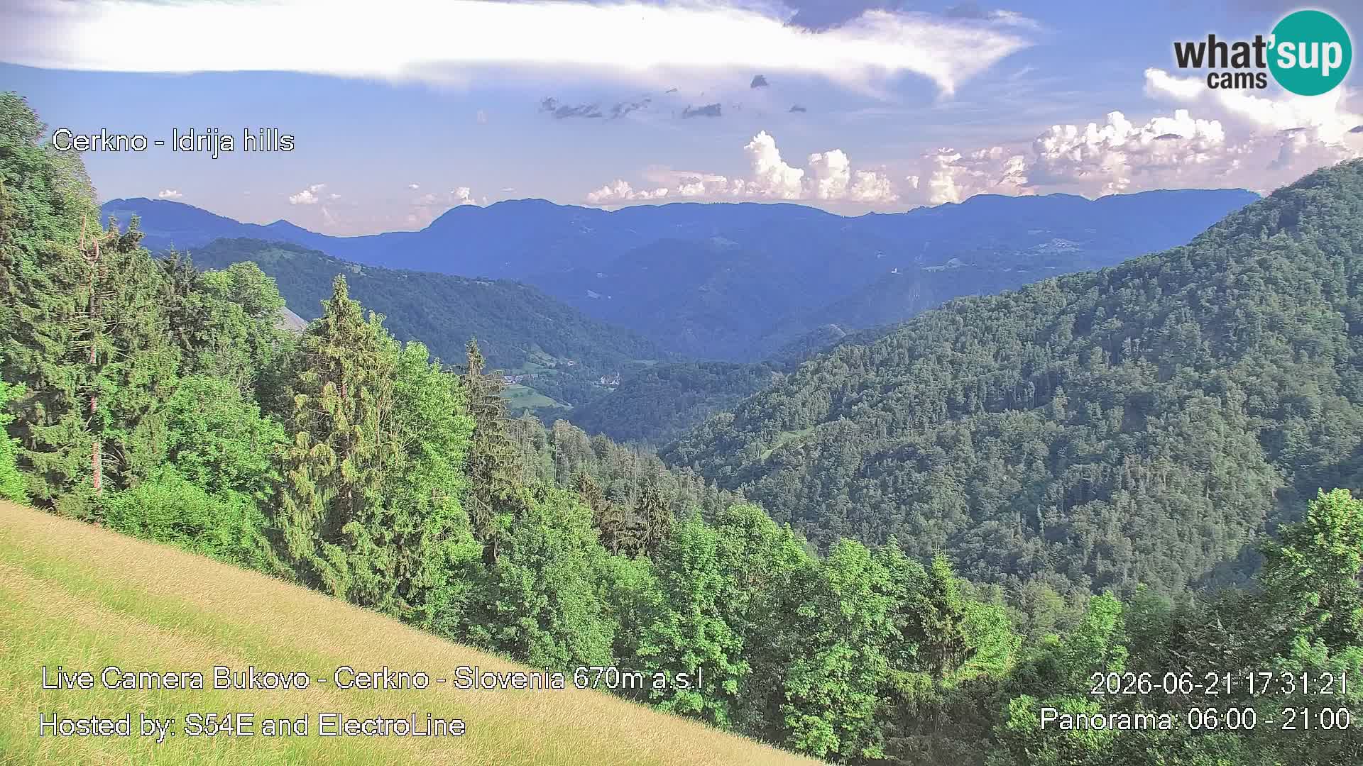 Webcam Bukovo – Baška grapa | Cerkno | Slovenia