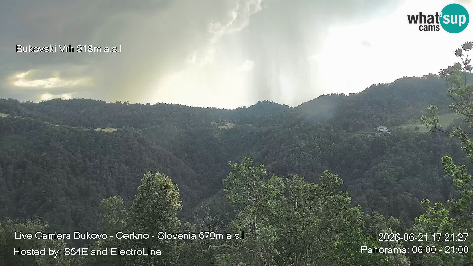 Webcam Bukovo – Baška grapa | Cerkno | Slovenia