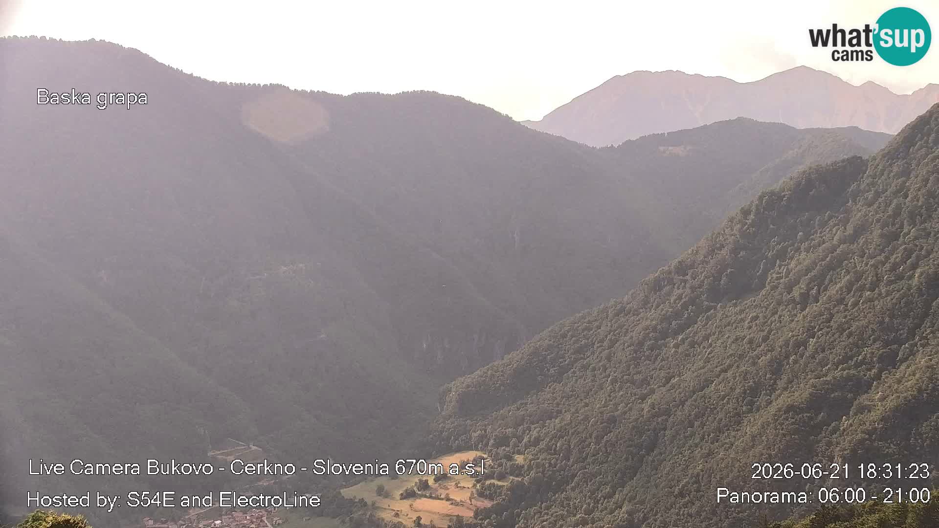 Webcam Bukovo – Baška grapa | Cerkno | Slovenia