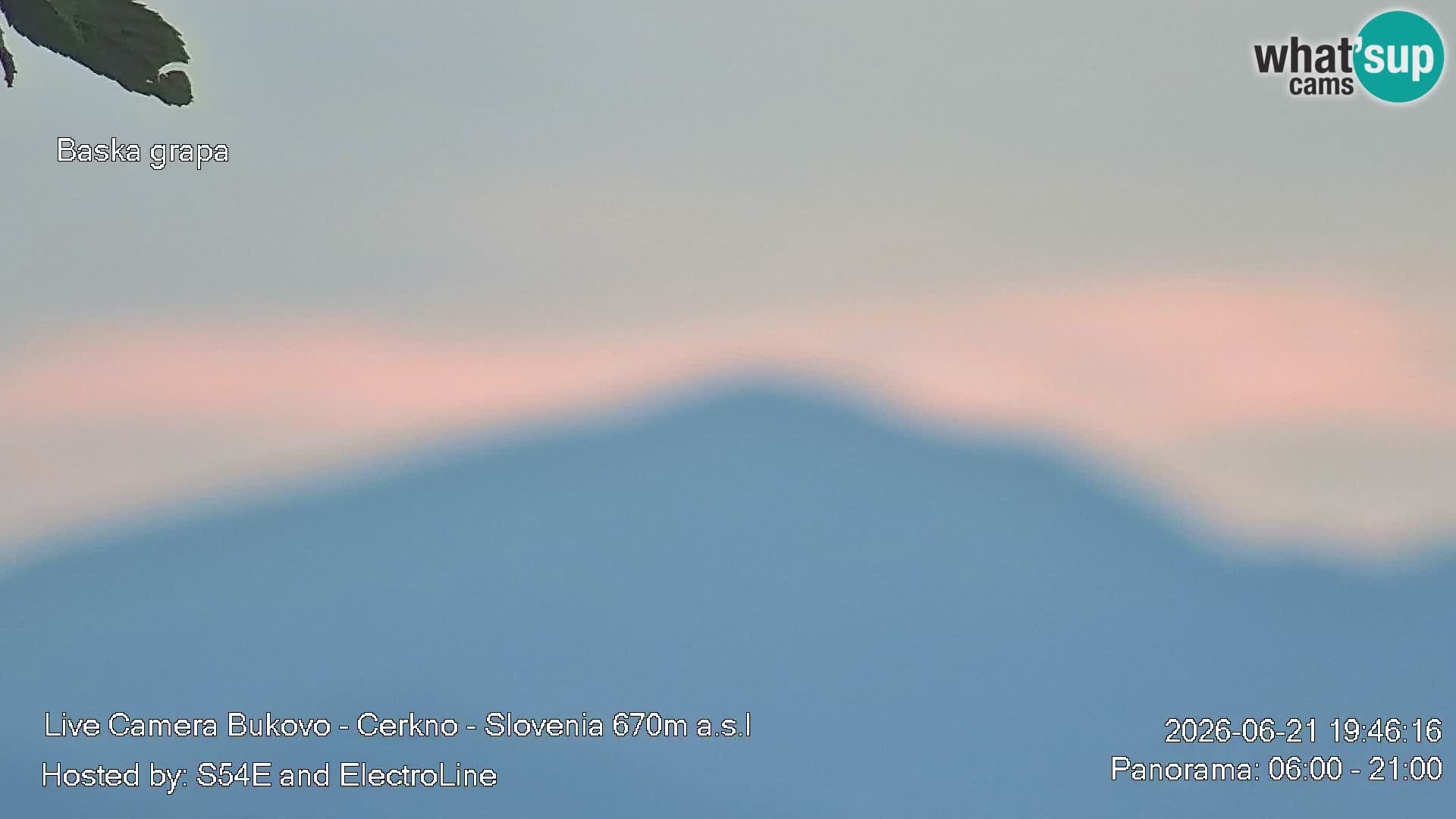 Webcam Bukovo – Baška grapa | Cerkno | Slovenia
