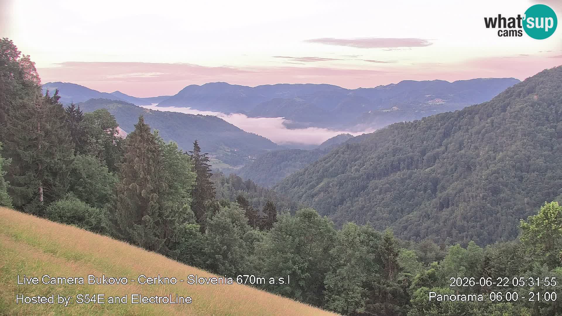 Webcam en vivo Bukovo – Baška grapa | Cerkno | Eslovenia