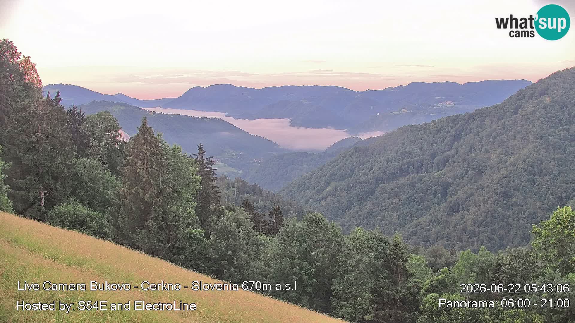 Webcam Bukovo – Baška grapa | Cerkno | Slovénie
