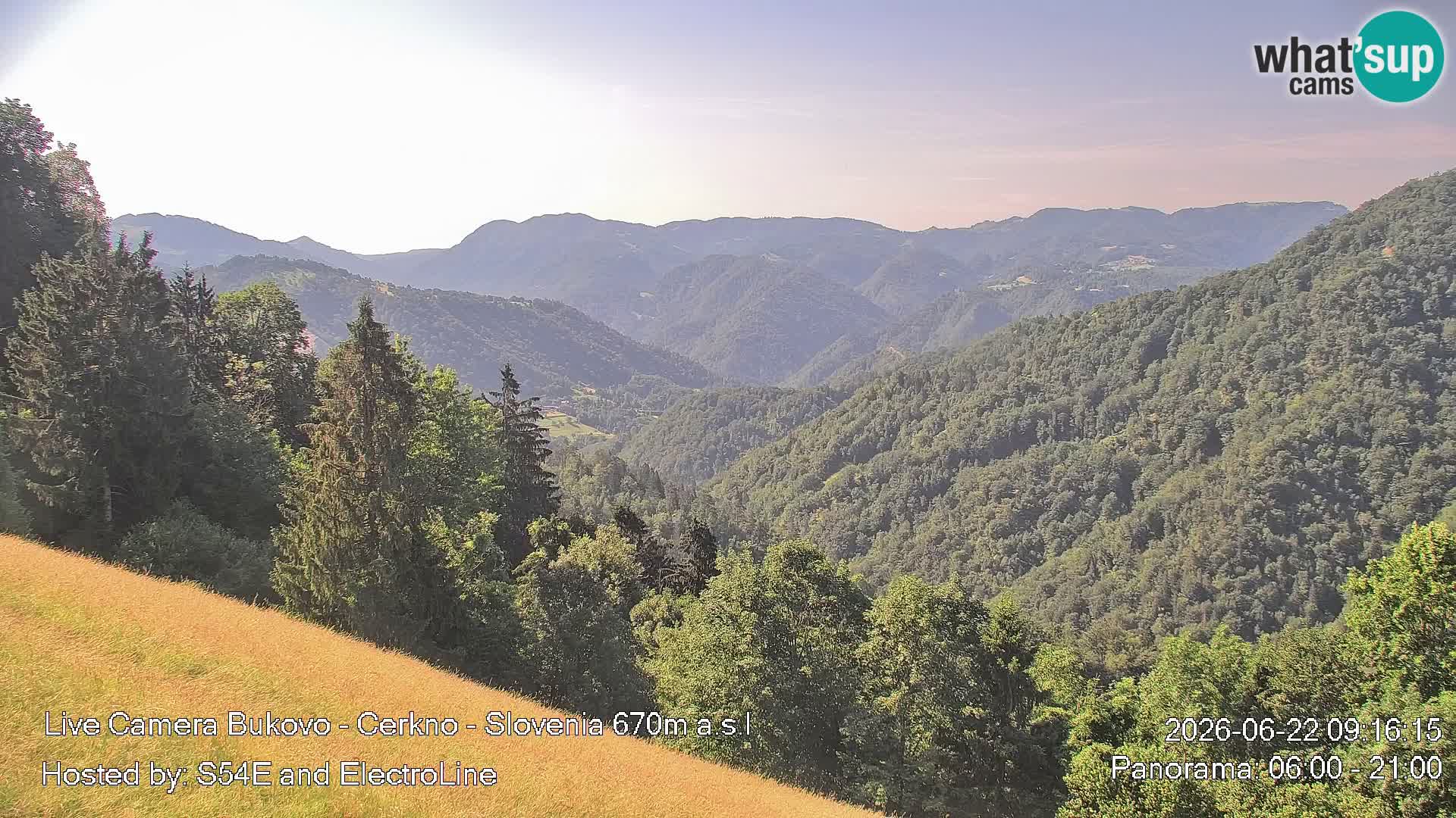 Webcam Bukovo – Baška grapa | Cerkno | Slovenia