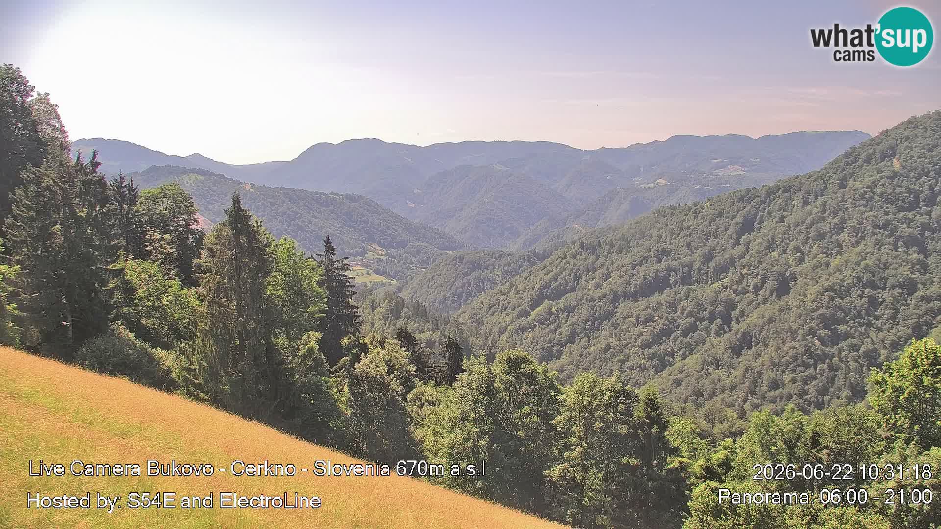 Webcam Bukovo – Baška grapa | Cerkno | Slovenia