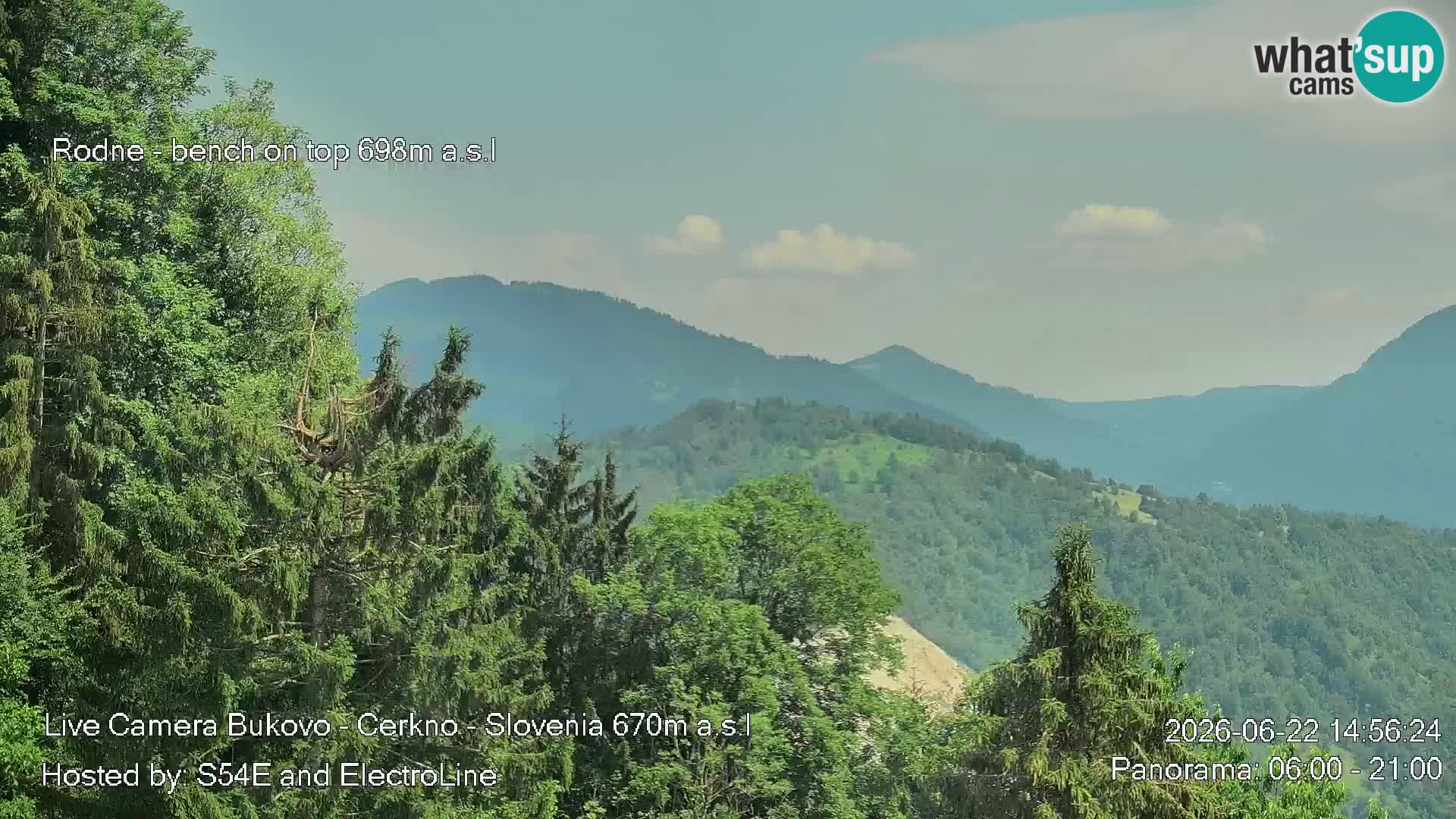 Webcam en vivo Bukovo – Baška grapa | Cerkno | Eslovenia