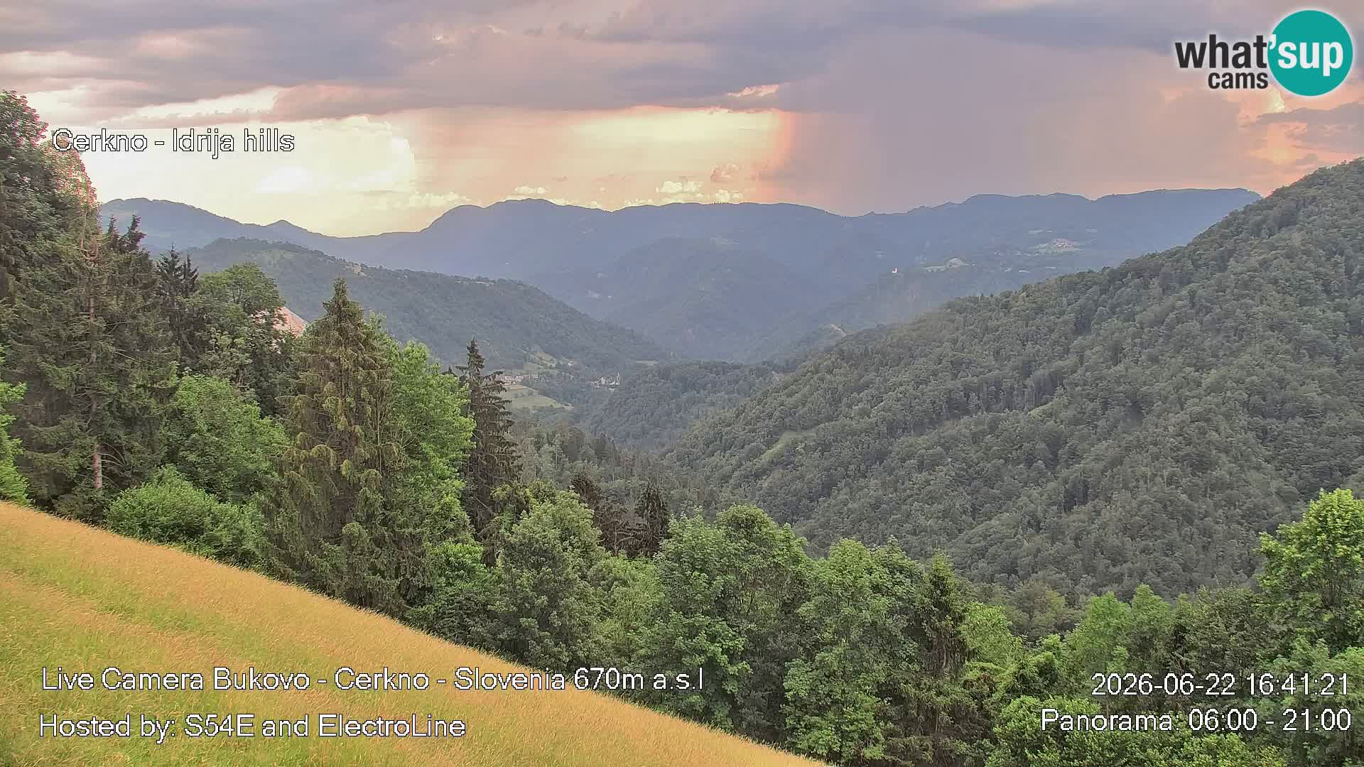 Webcam Bukovo – Baška grapa | Cerkno | Slovénie