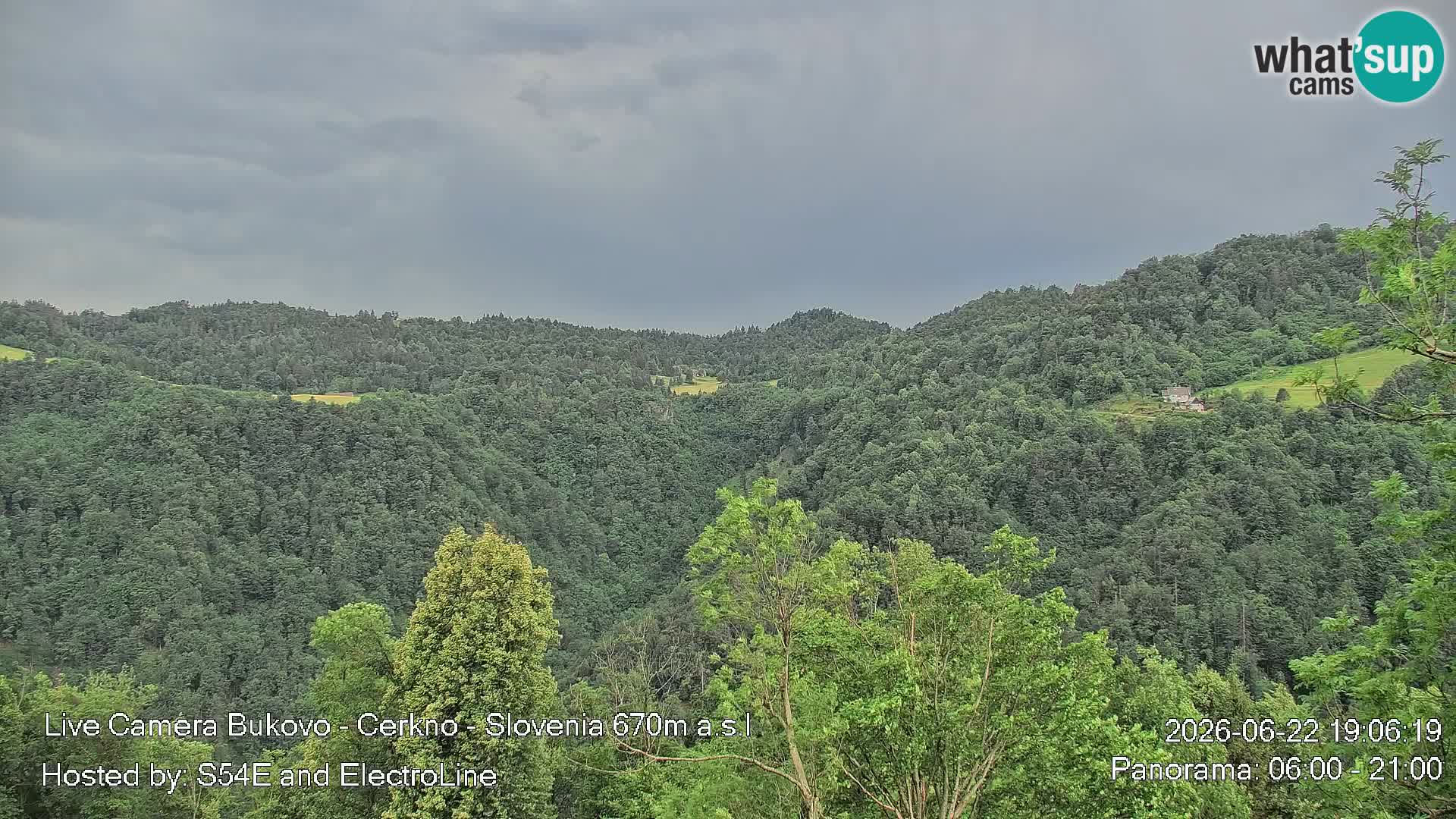 Webcam Bukovo – Baška grapa | Cerkno | Slovenia