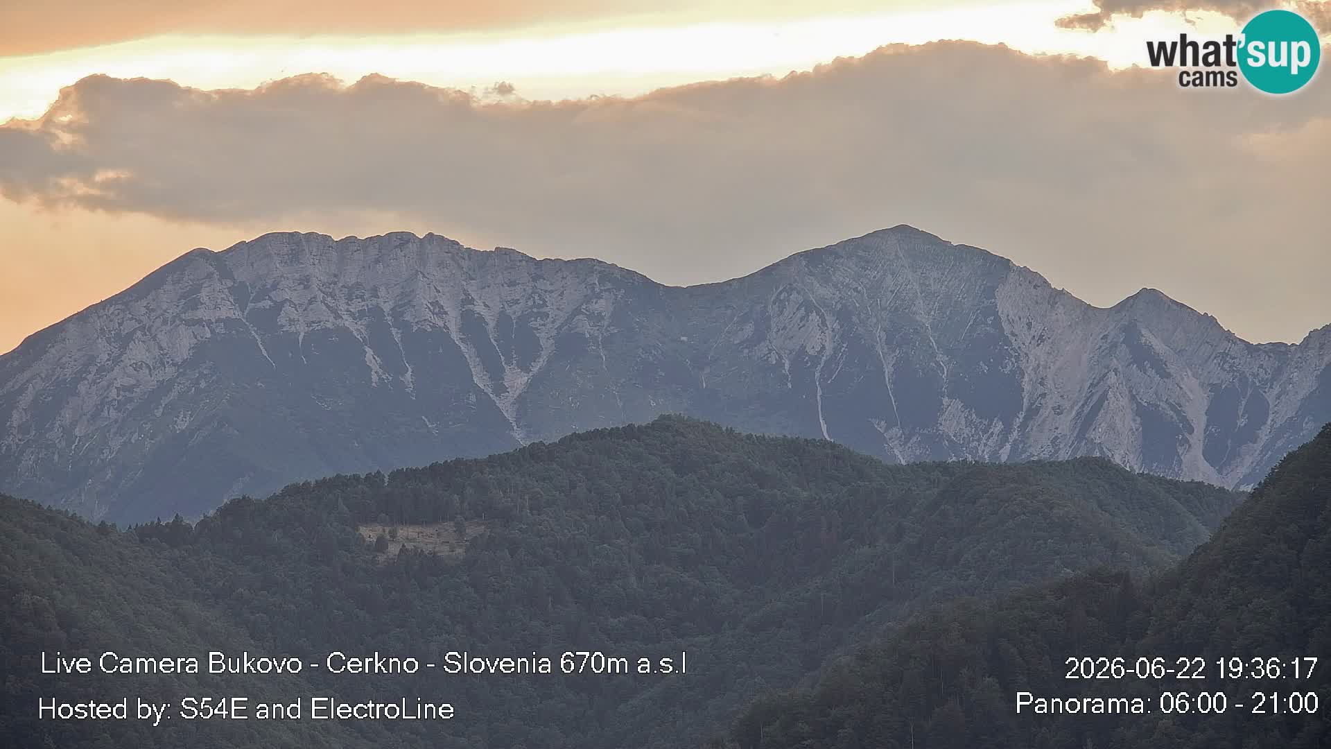 Webcam Bukovo – Baška grapa | Cerkno | Slovenia