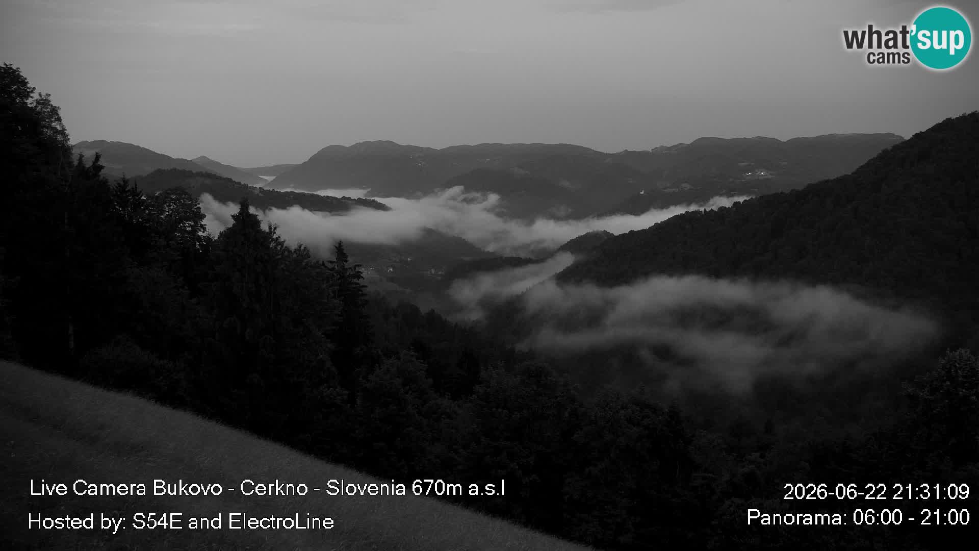 Webcam Bukovo – Baška grapa | Cerkno | Slovénie