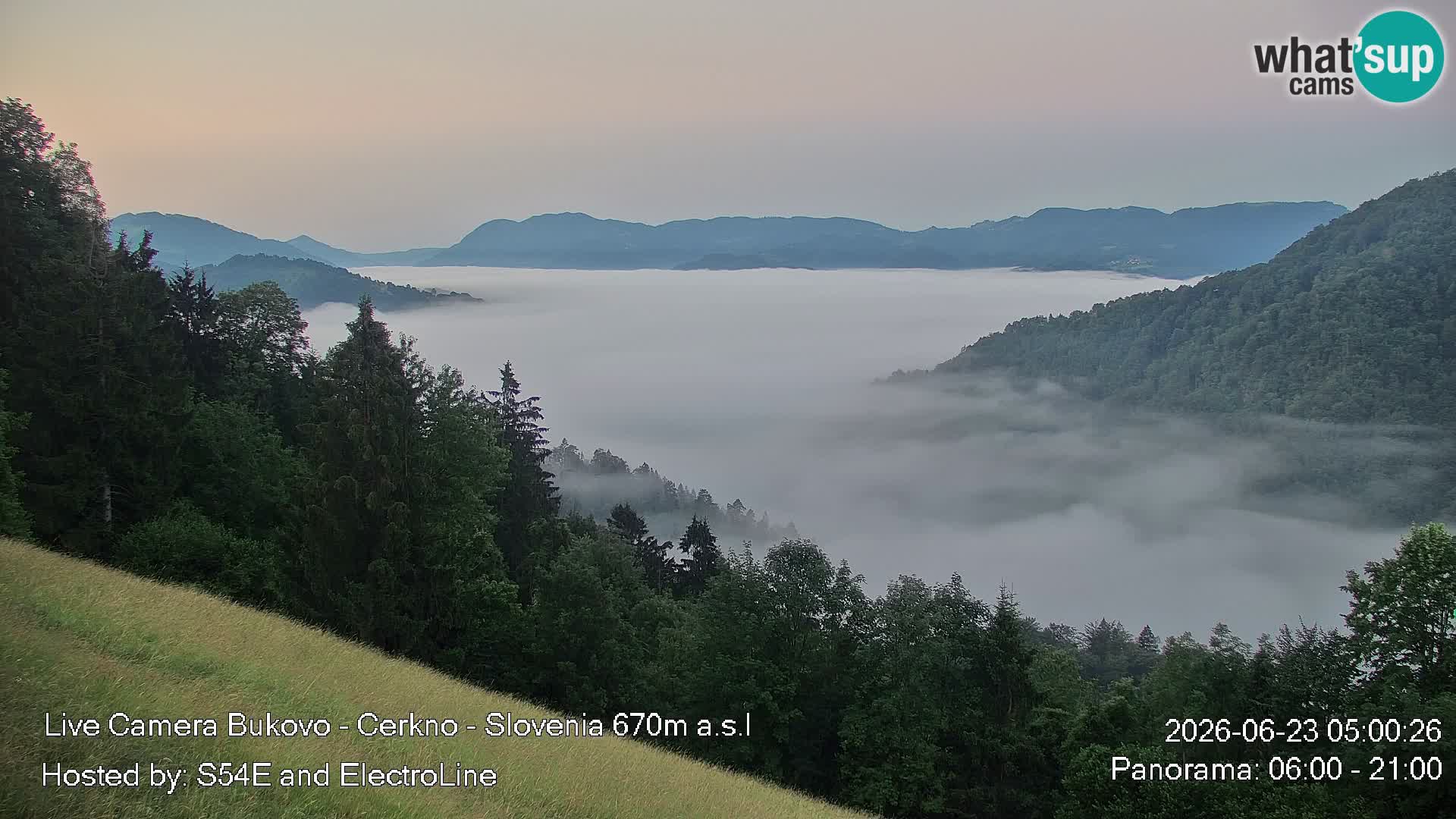 Webcam en vivo Bukovo – Baška grapa | Cerkno | Eslovenia