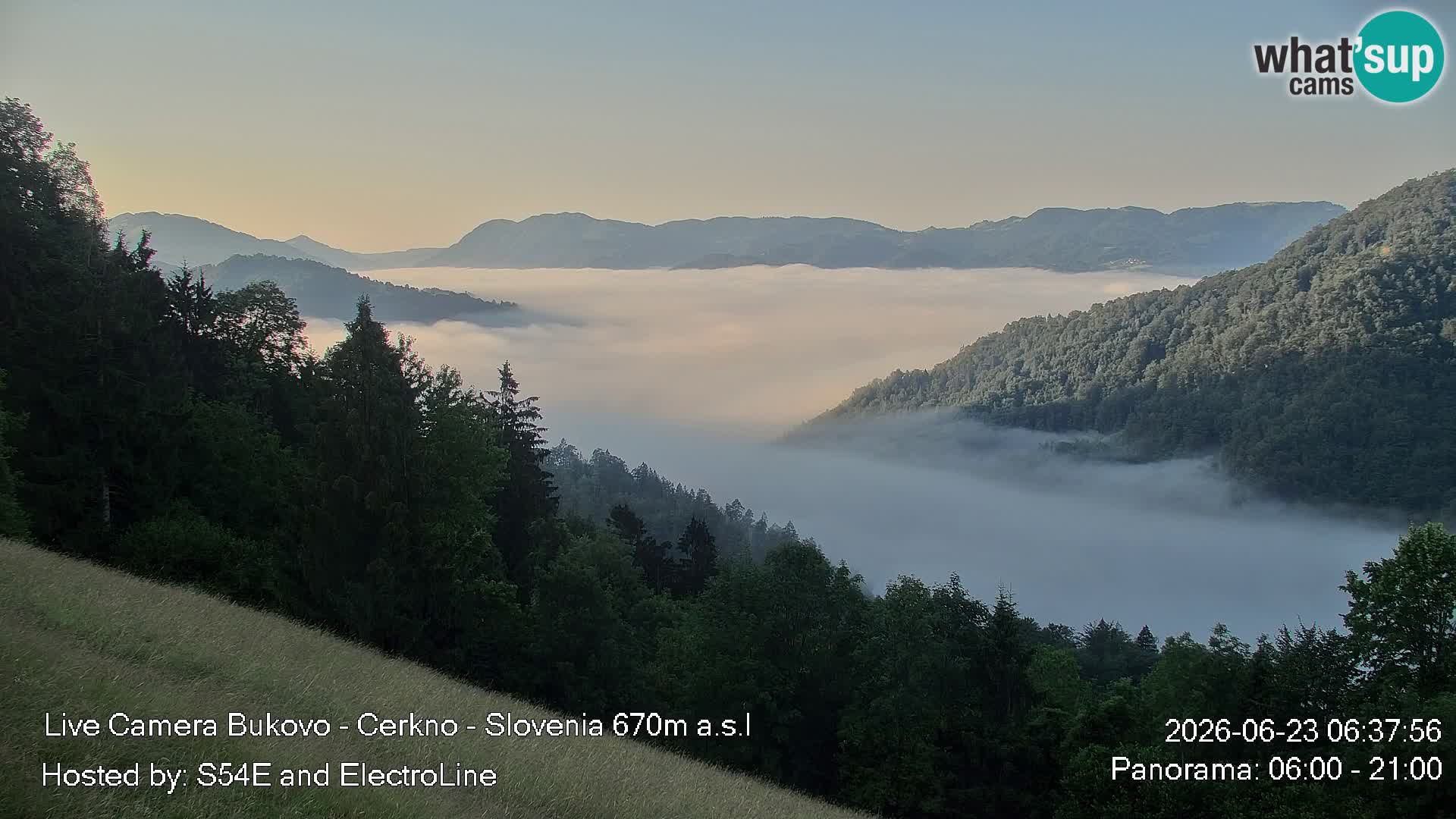 Webcam en vivo Bukovo – Baška grapa | Cerkno | Eslovenia