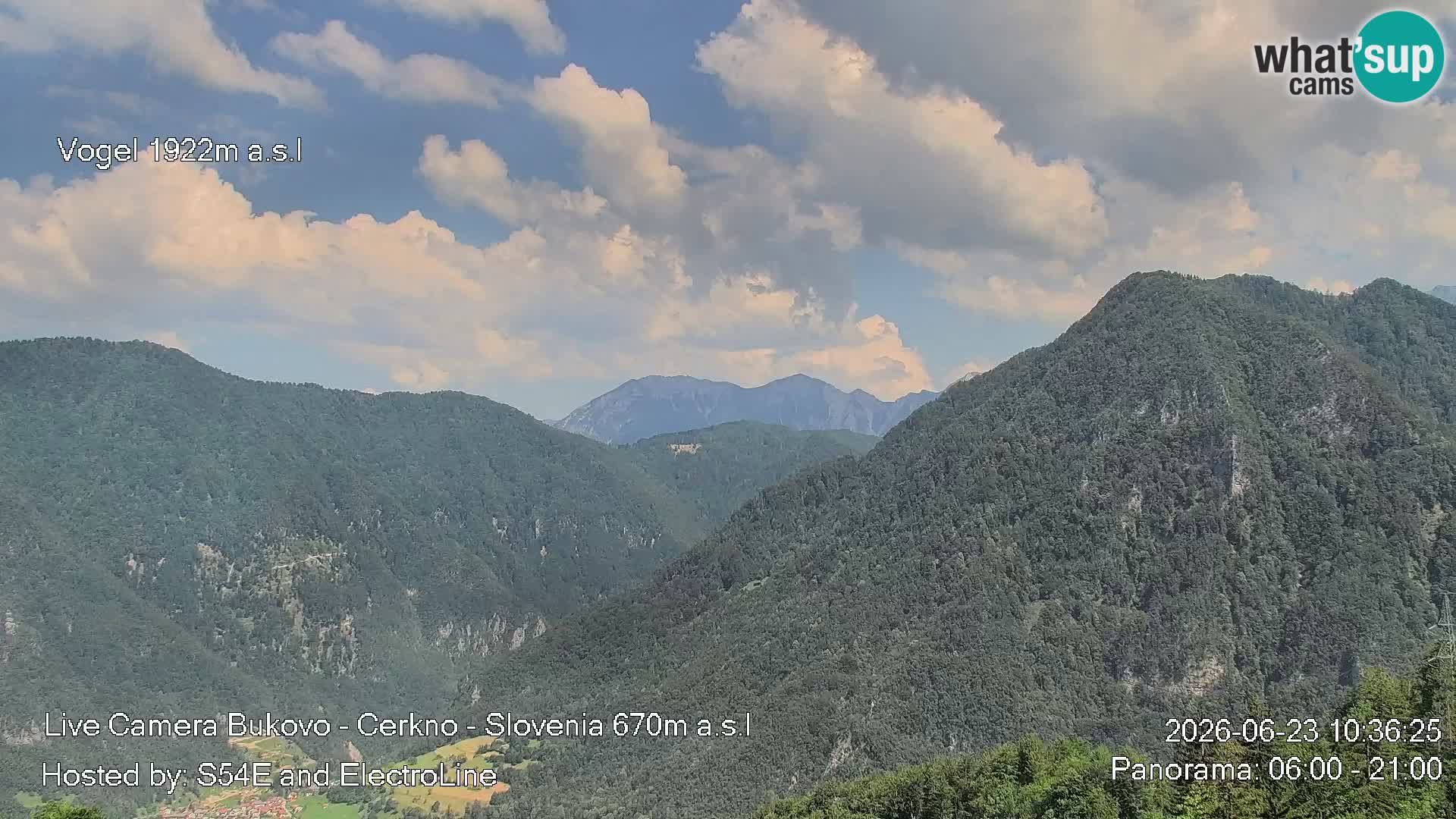 Webcam Bukovo – Baška grapa | Cerkno | Slovenia
