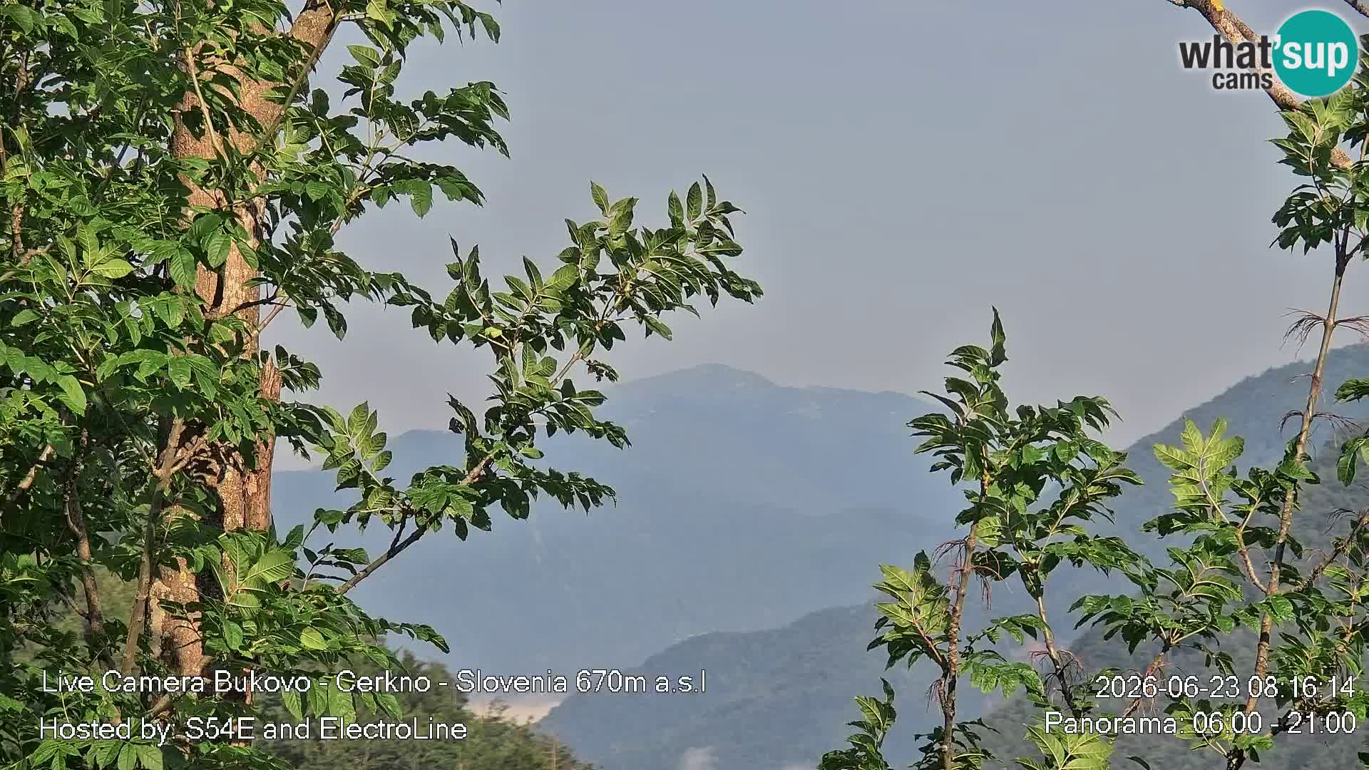 Webcam Bukovo – Baška grapa | Cerkno | Slovenia