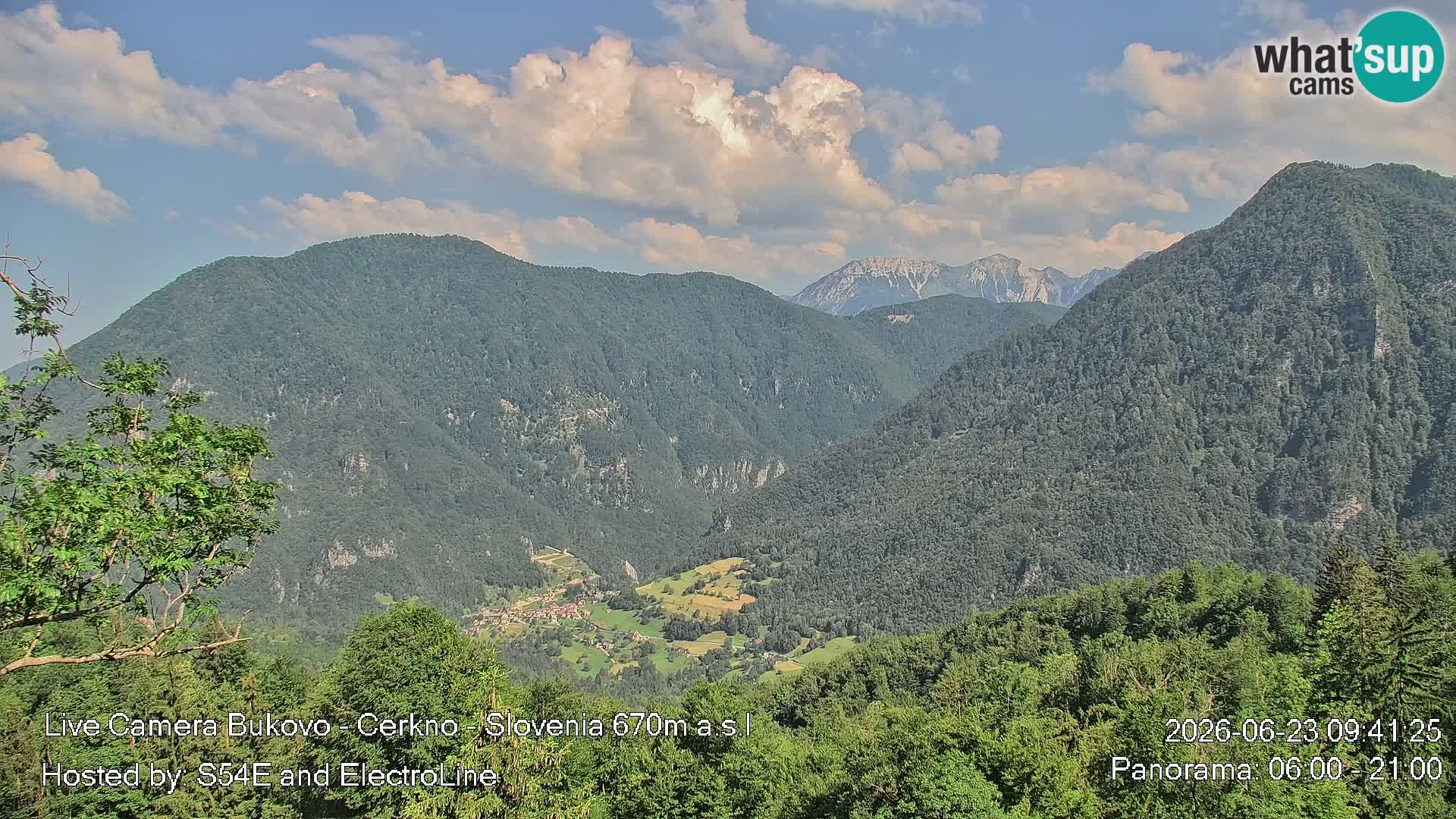 Webcam Bukovo – Baška grapa | Cerkno | Slovenia