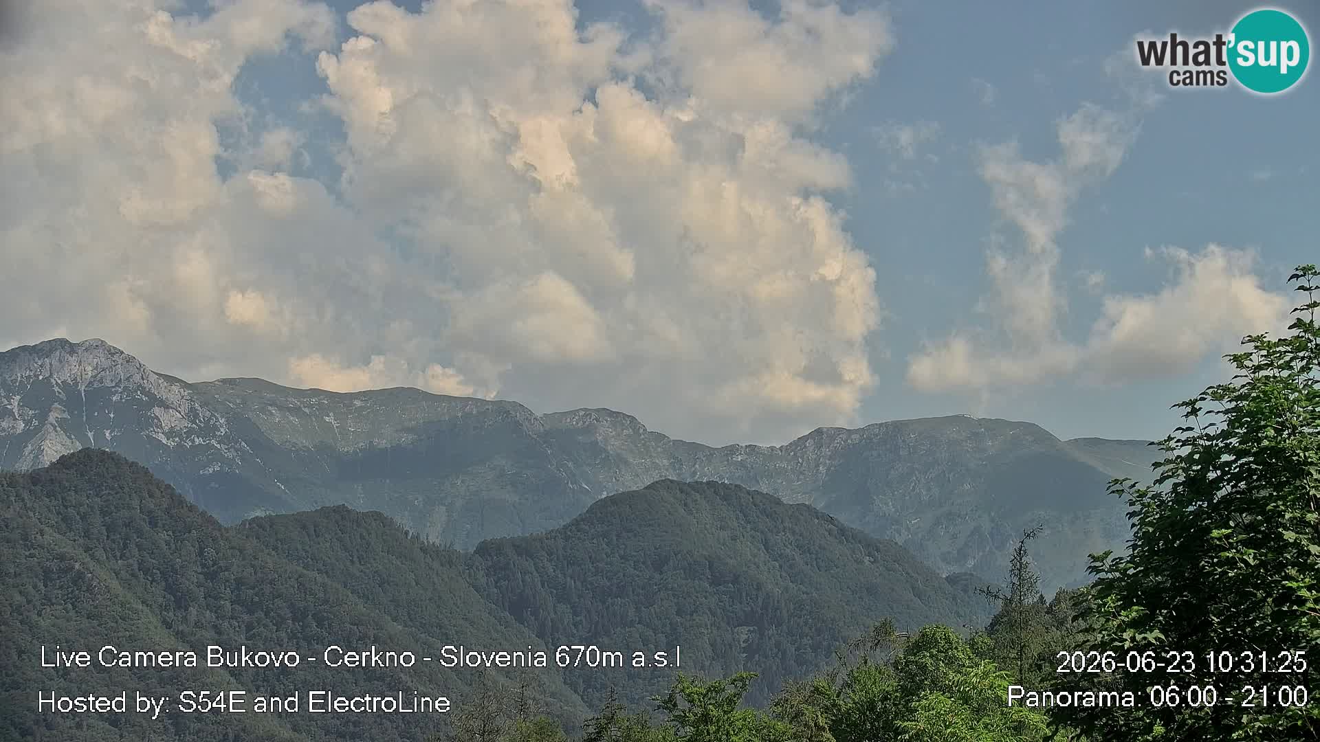 Webcam Bukovo – Baška grapa | Cerkno | Slovenia