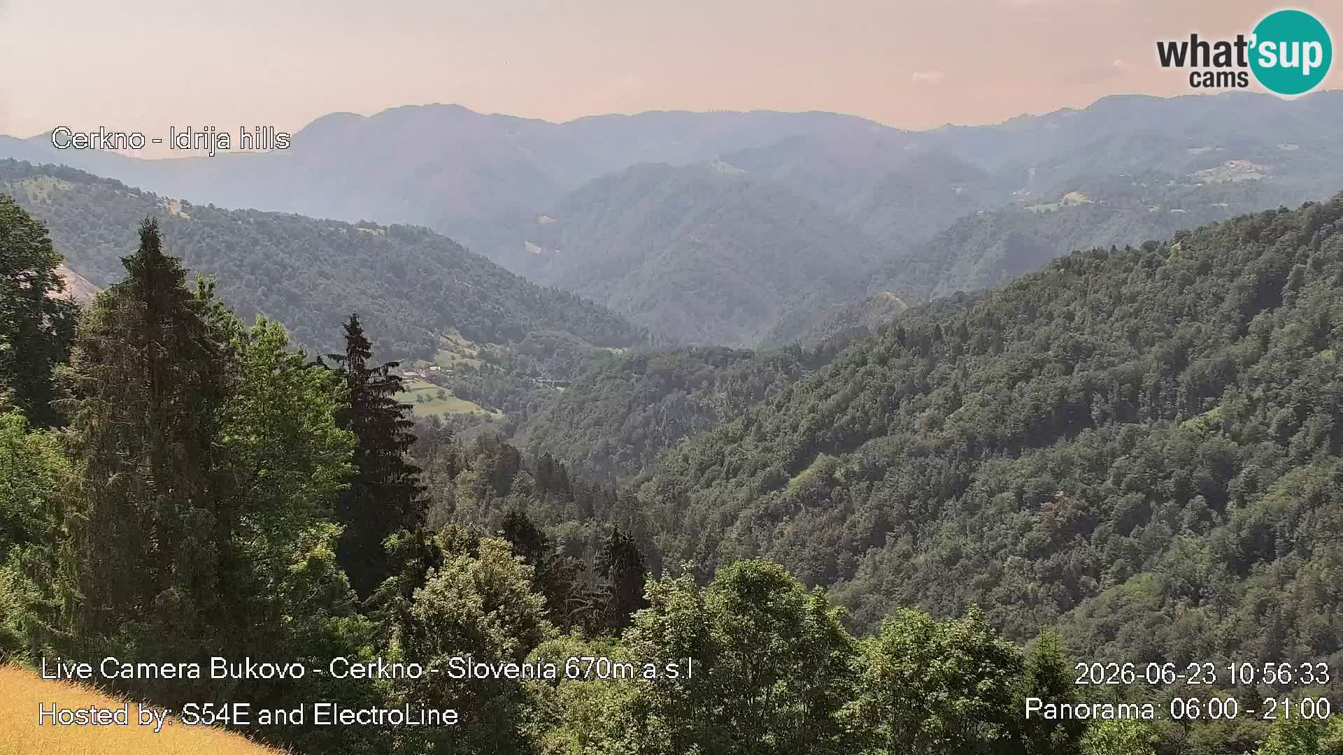 Webcam en vivo Bukovo – Baška grapa | Cerkno | Eslovenia