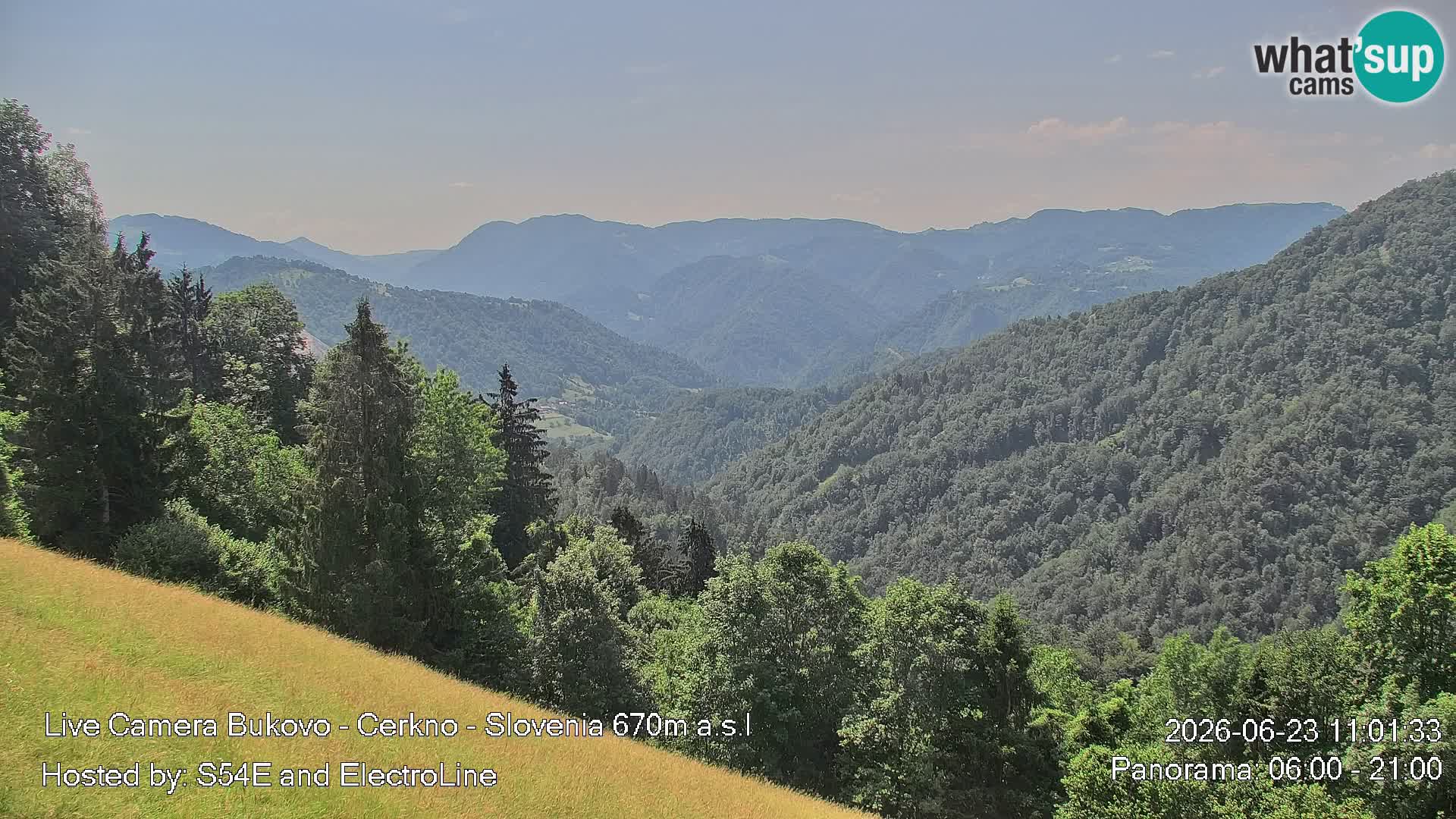 Webcam en vivo Bukovo – Baška grapa | Cerkno | Eslovenia