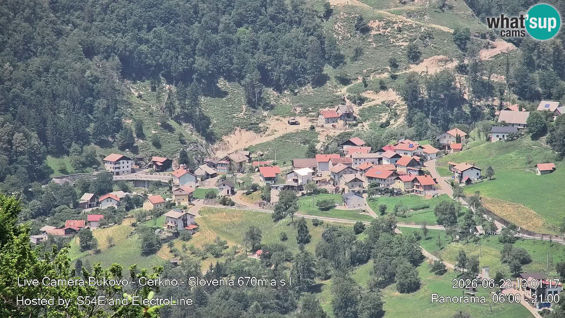 Kamera Bukovo – Baška grapa | Cerkno