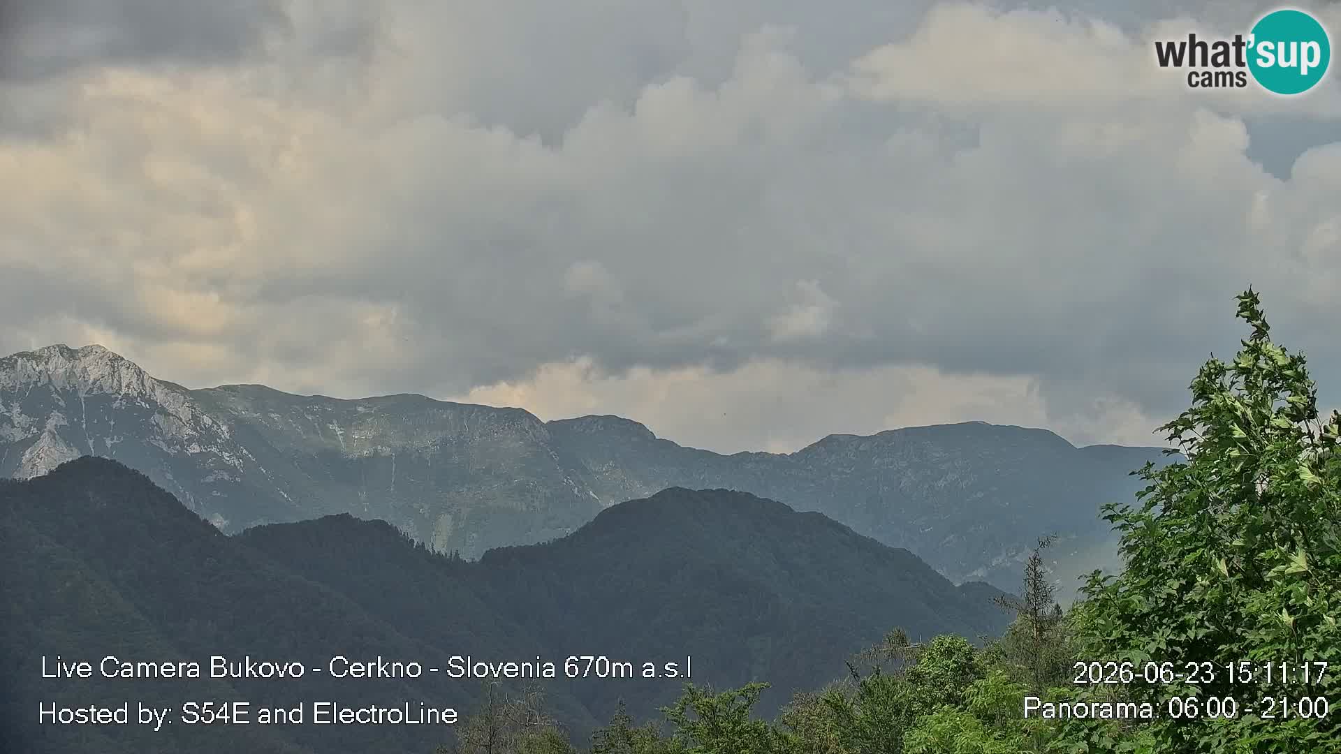 Webcam en vivo Bukovo – Baška grapa | Cerkno | Eslovenia