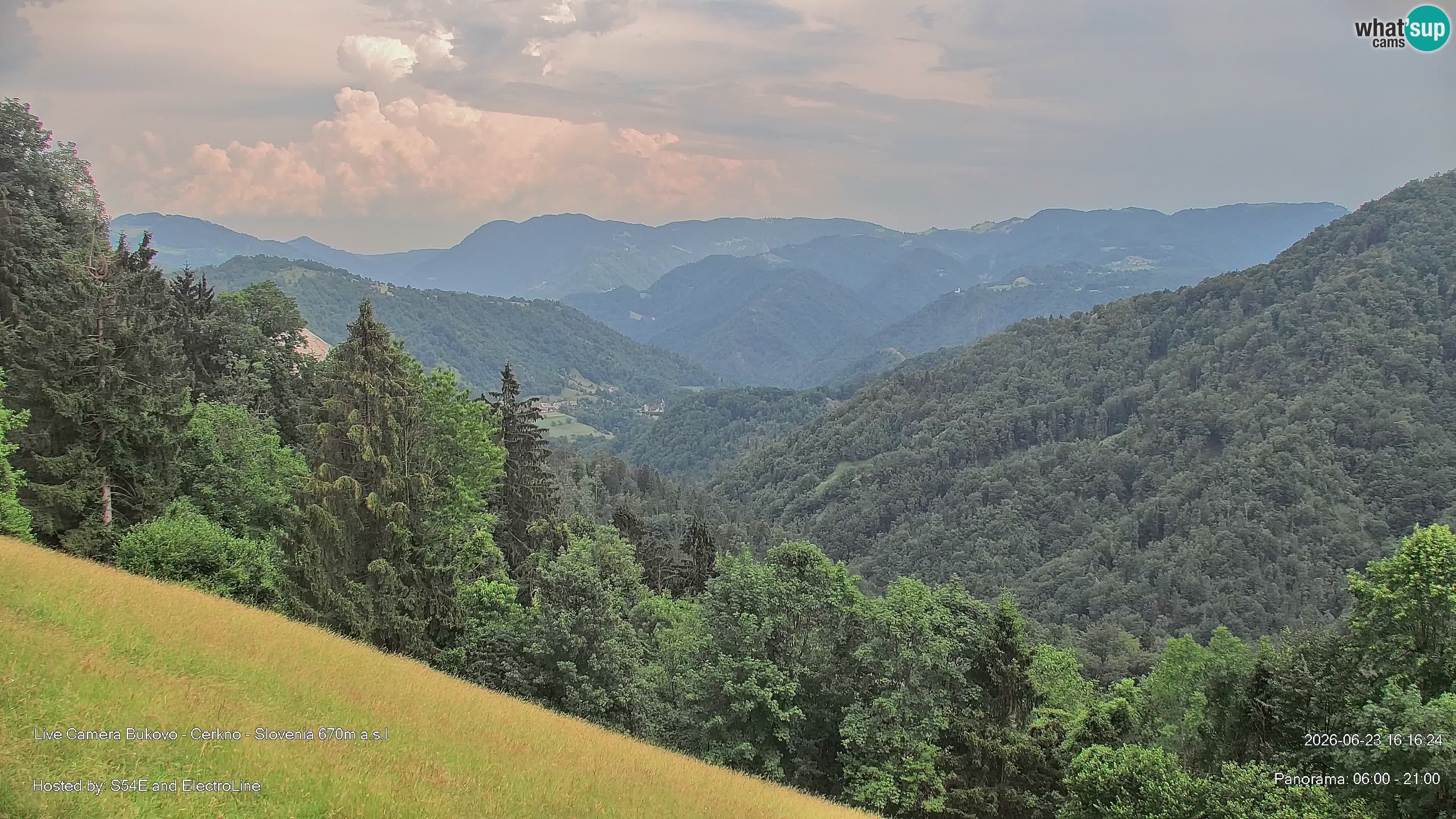 Web kamera Bukovo – Baška grapa | Cerkno | Slovenija