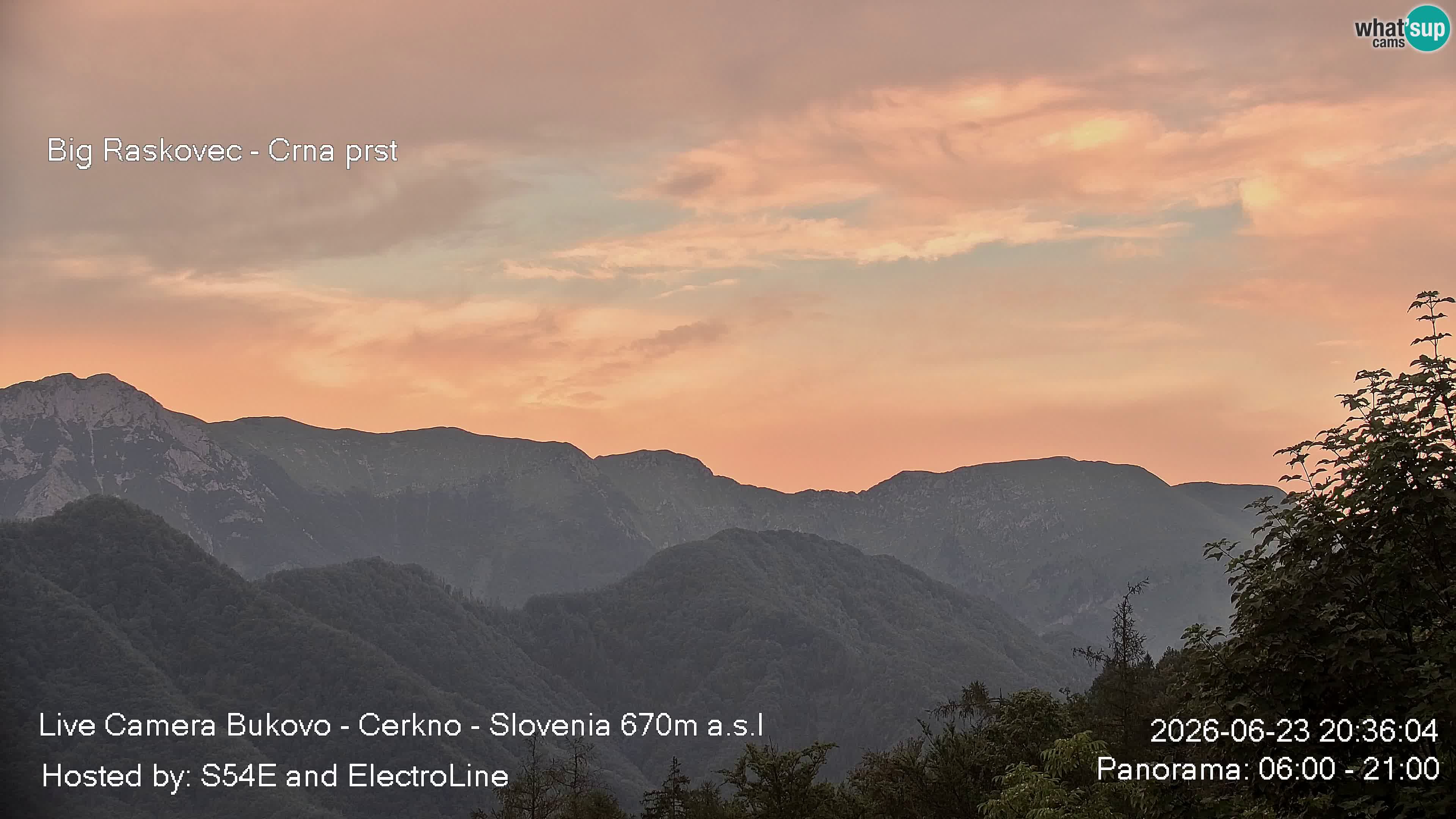 Bukovo Webcam – Baška grapa | Cerkno | Slowenien