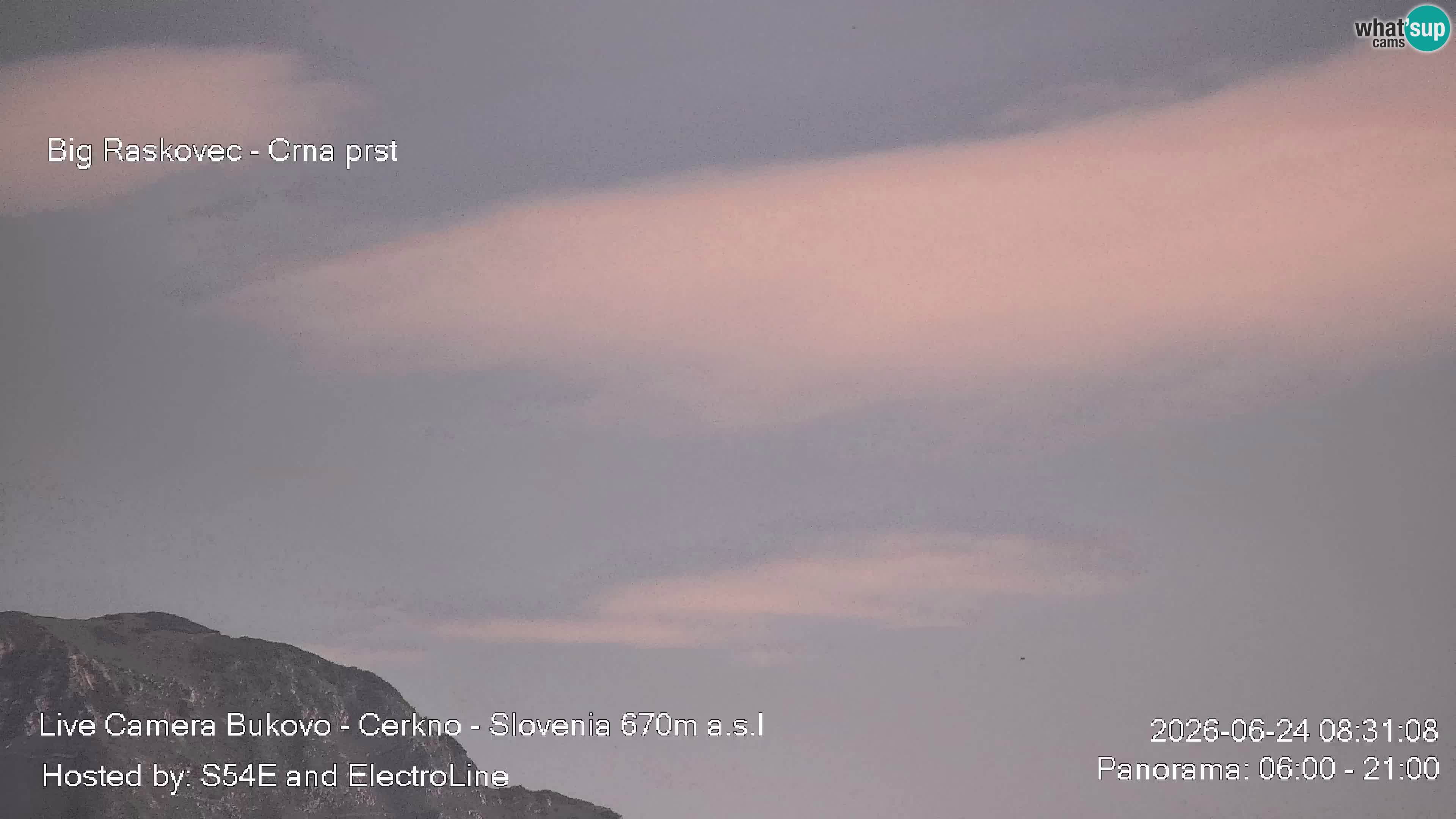 Webcam Bukovo – Baška grapa | Cerkno | Slovénie