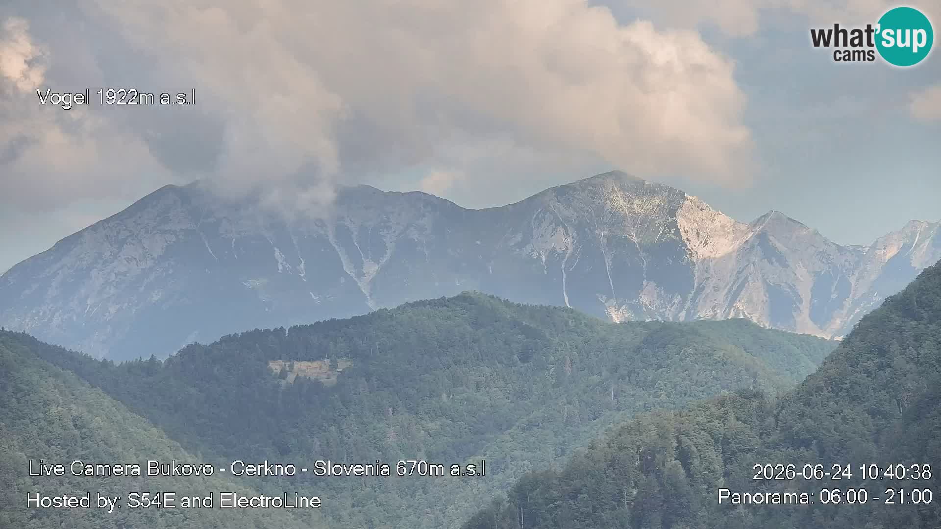 Webcam Bukovo – Baška grapa | Cerkno | Slovénie