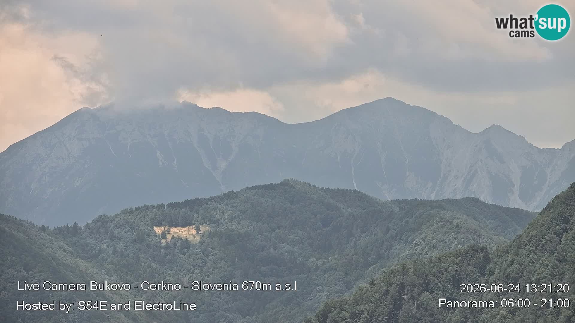 Webcam Bukovo – Baška grapa | Cerkno | Slovenia