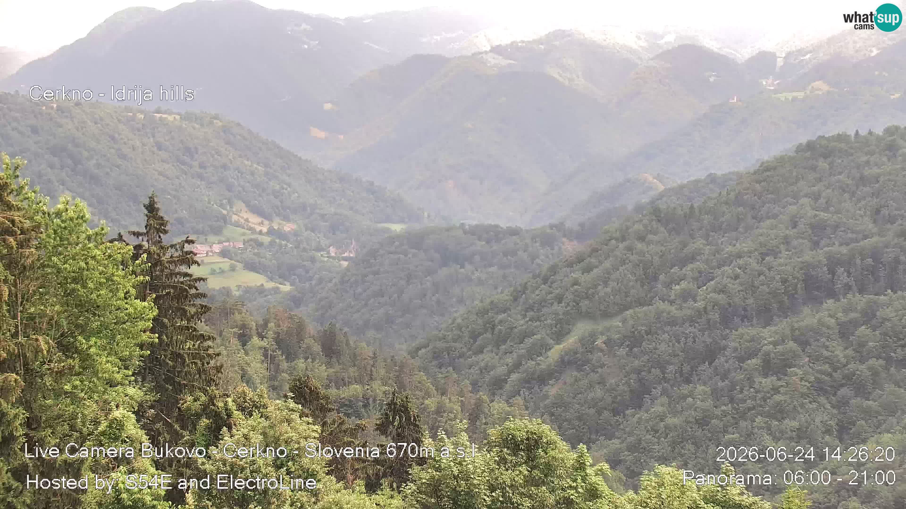 Bukovo Webcam – Baška grapa | Cerkno | Slowenien