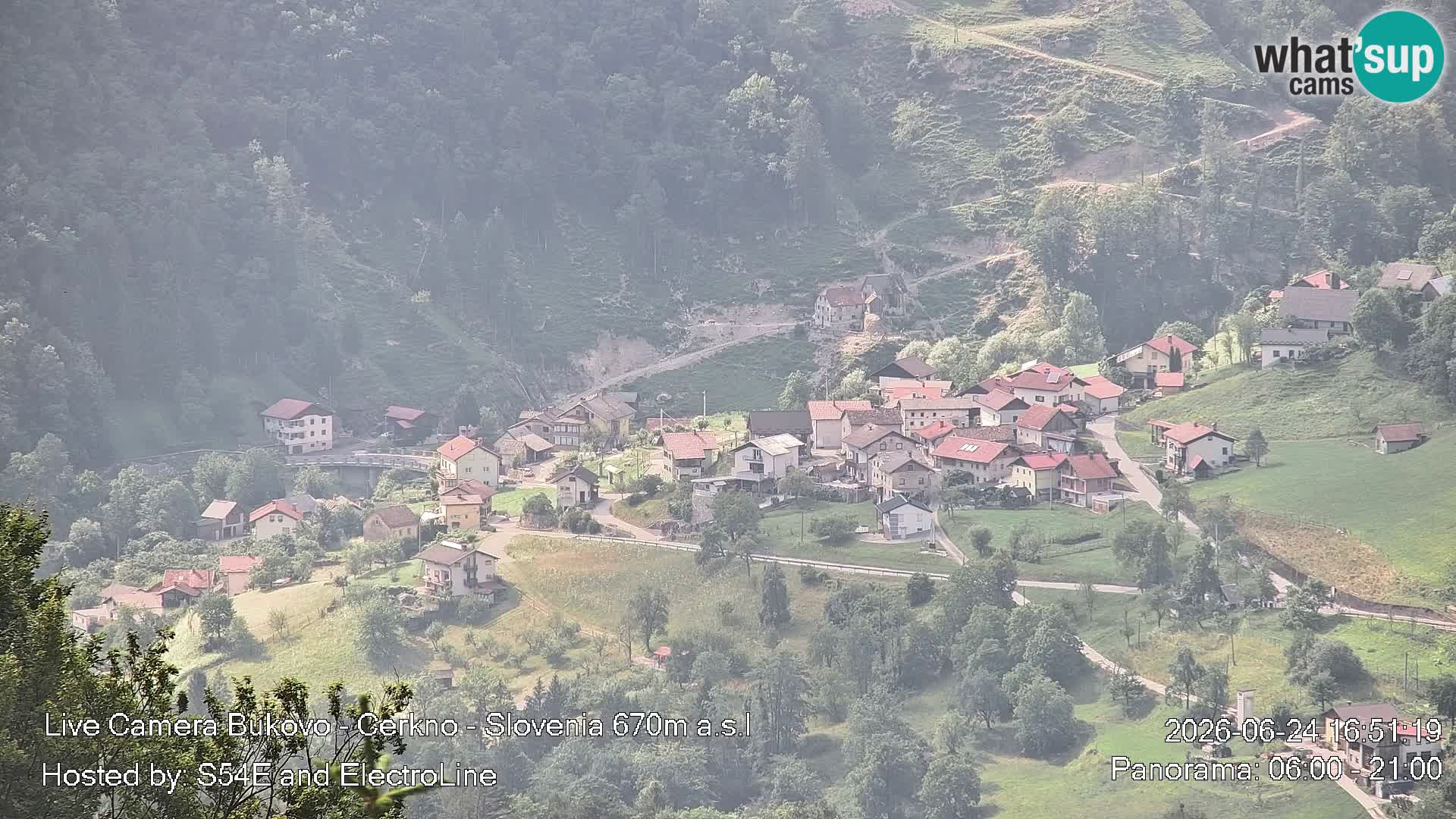 Webcam en vivo Bukovo – Baška grapa | Cerkno | Eslovenia
