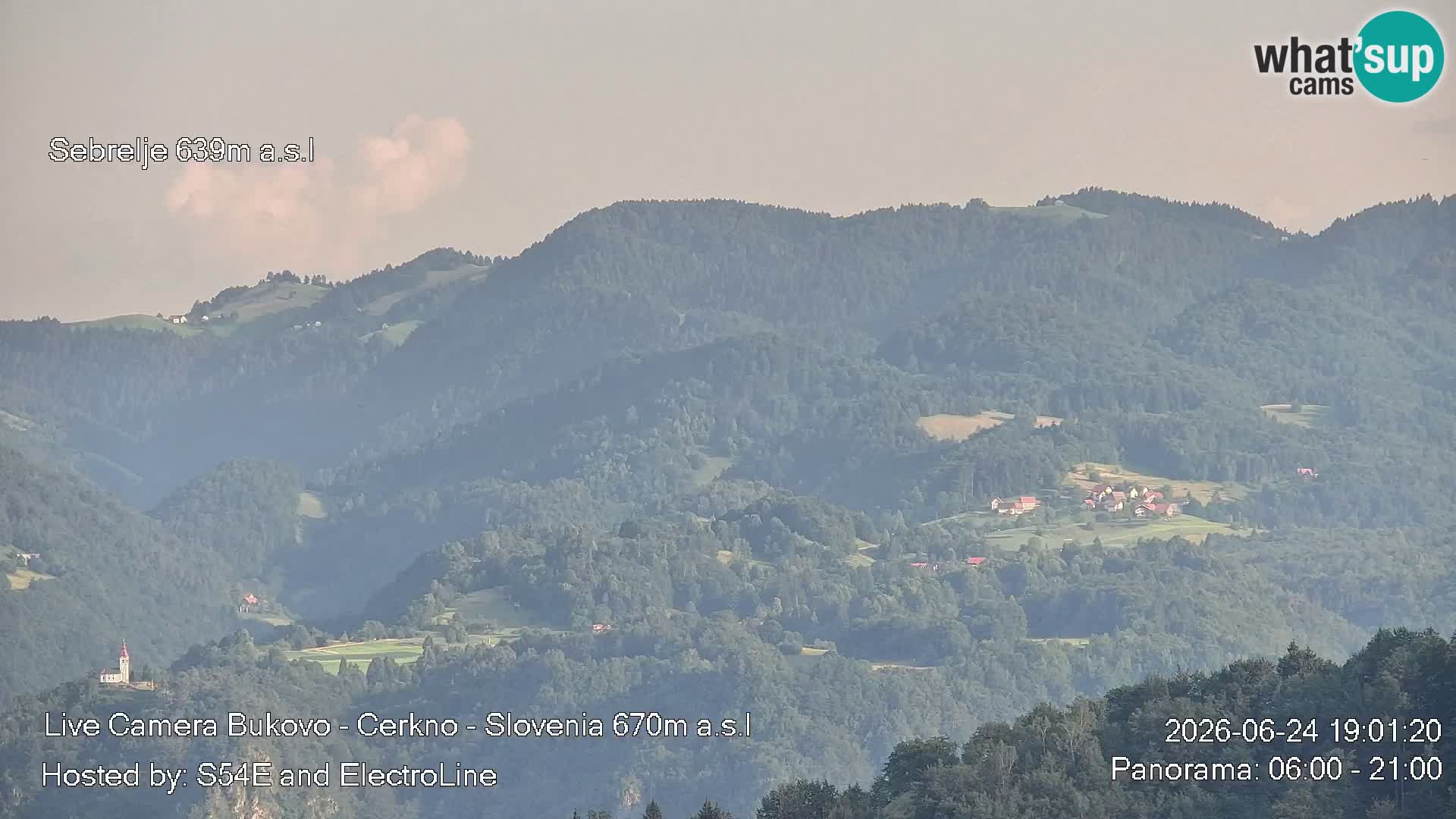 Webcam en vivo Bukovo – Baška grapa | Cerkno | Eslovenia