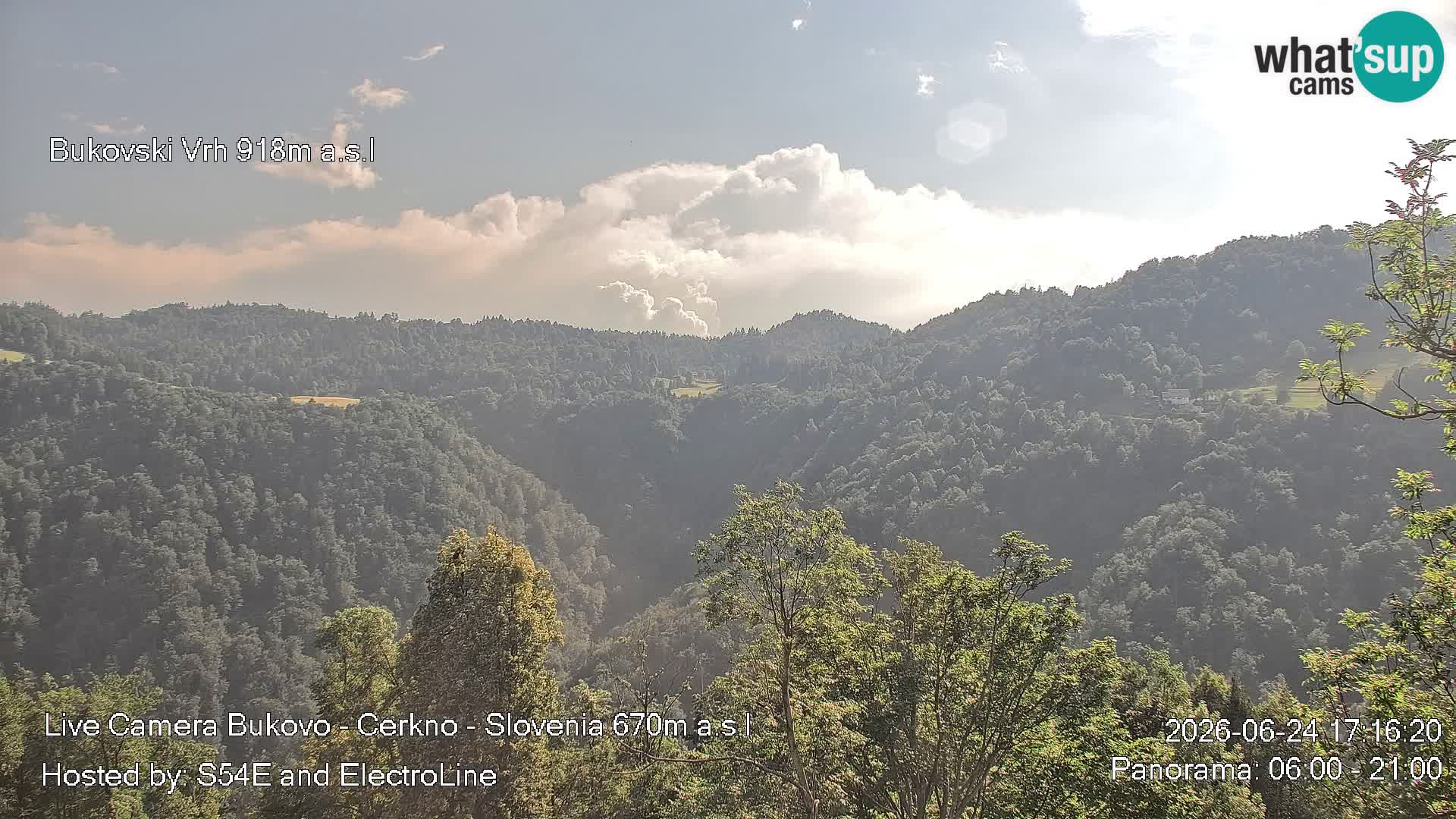 Bukovo Webcam – Baška grapa | Cerkno | Slowenien