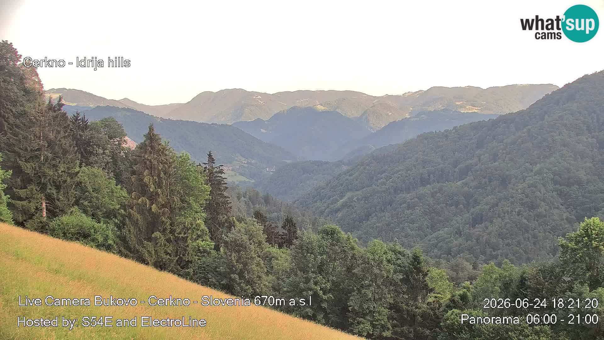 Bukovo Webcam – Baška grapa | Cerkno | Slowenien