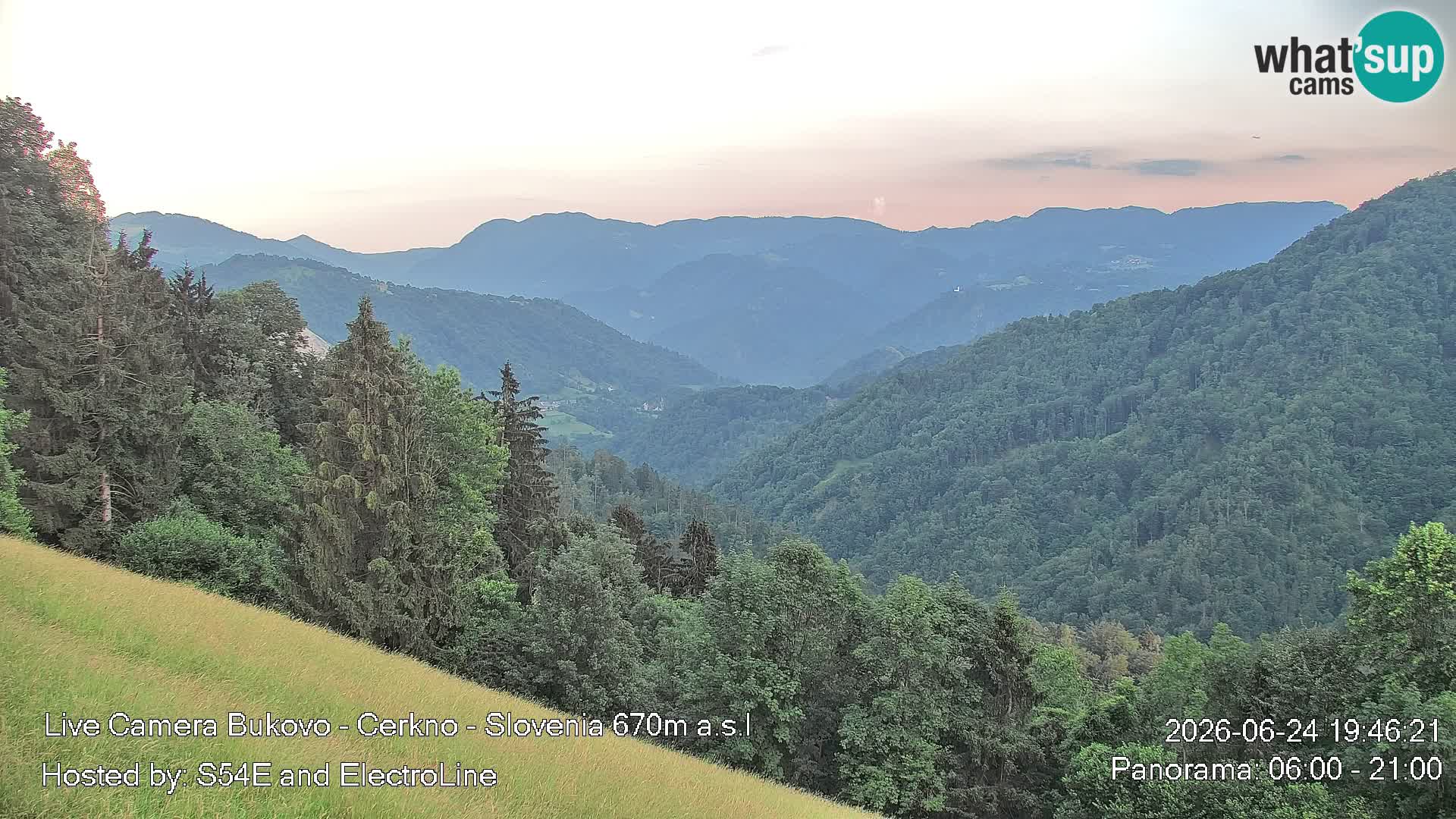 Webcam Bukovo – Baška grapa | Cerkno | Slovenia