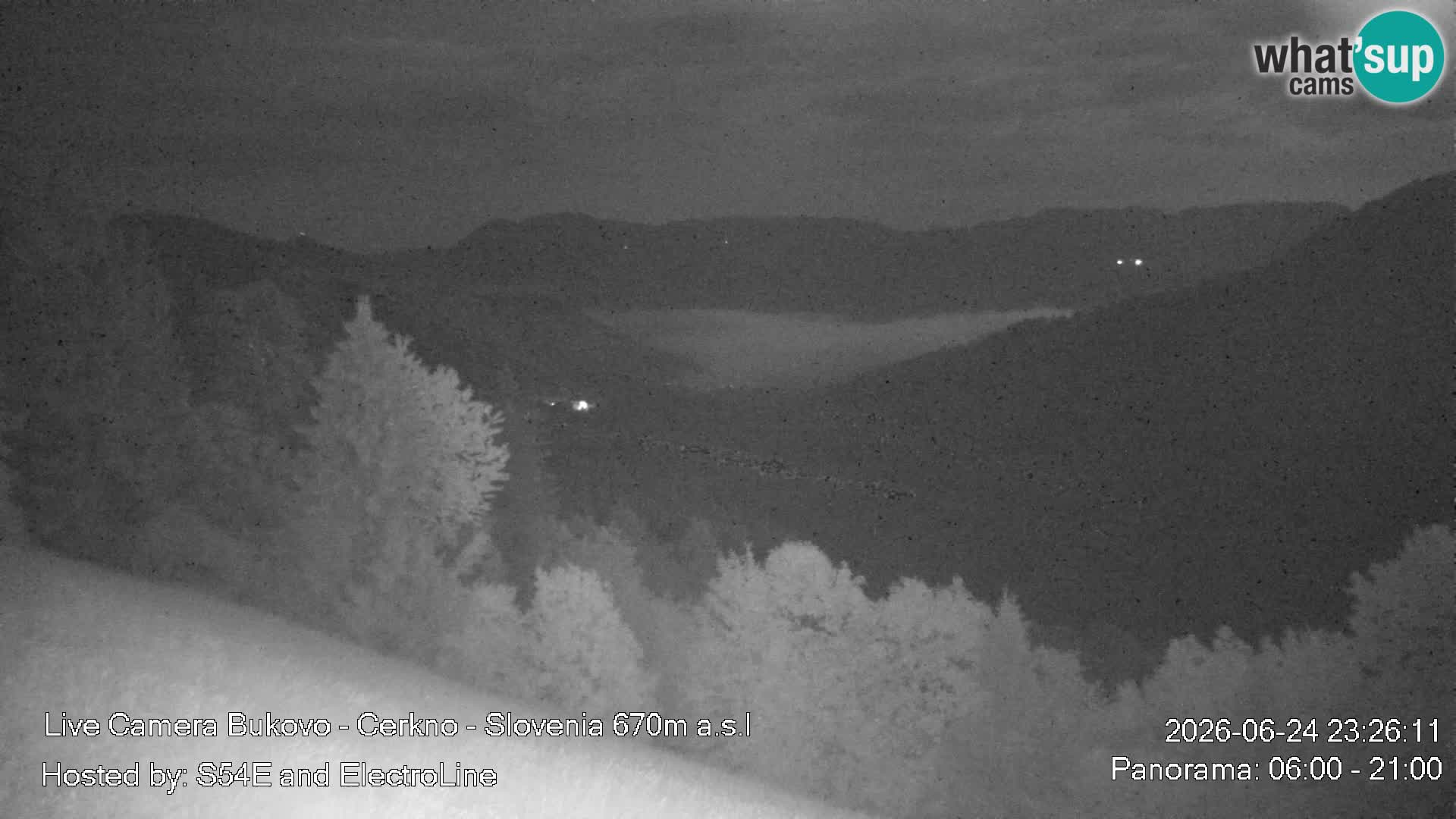 Web kamera Bukovo – Baška grapa | Cerkno | Slovenija