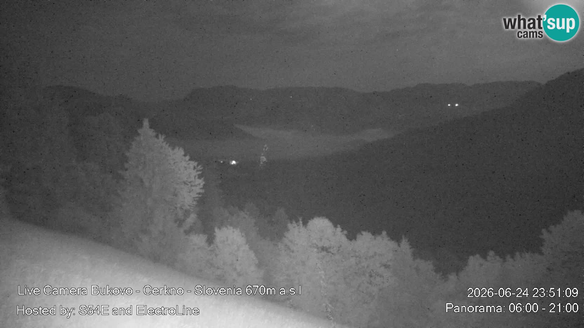 Web kamera Bukovo – Baška grapa | Cerkno | Slovenija