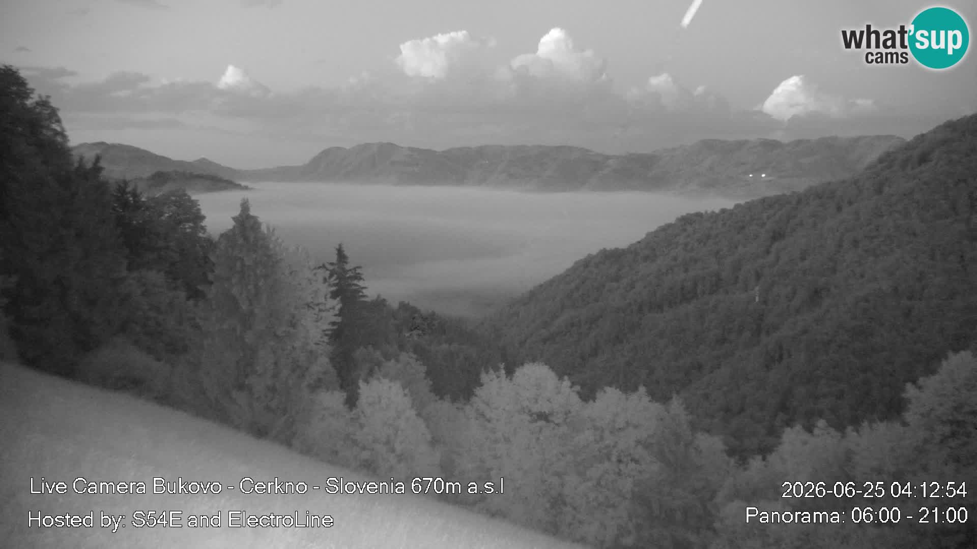 Web kamera Bukovo – Baška grapa | Cerkno | Slovenija