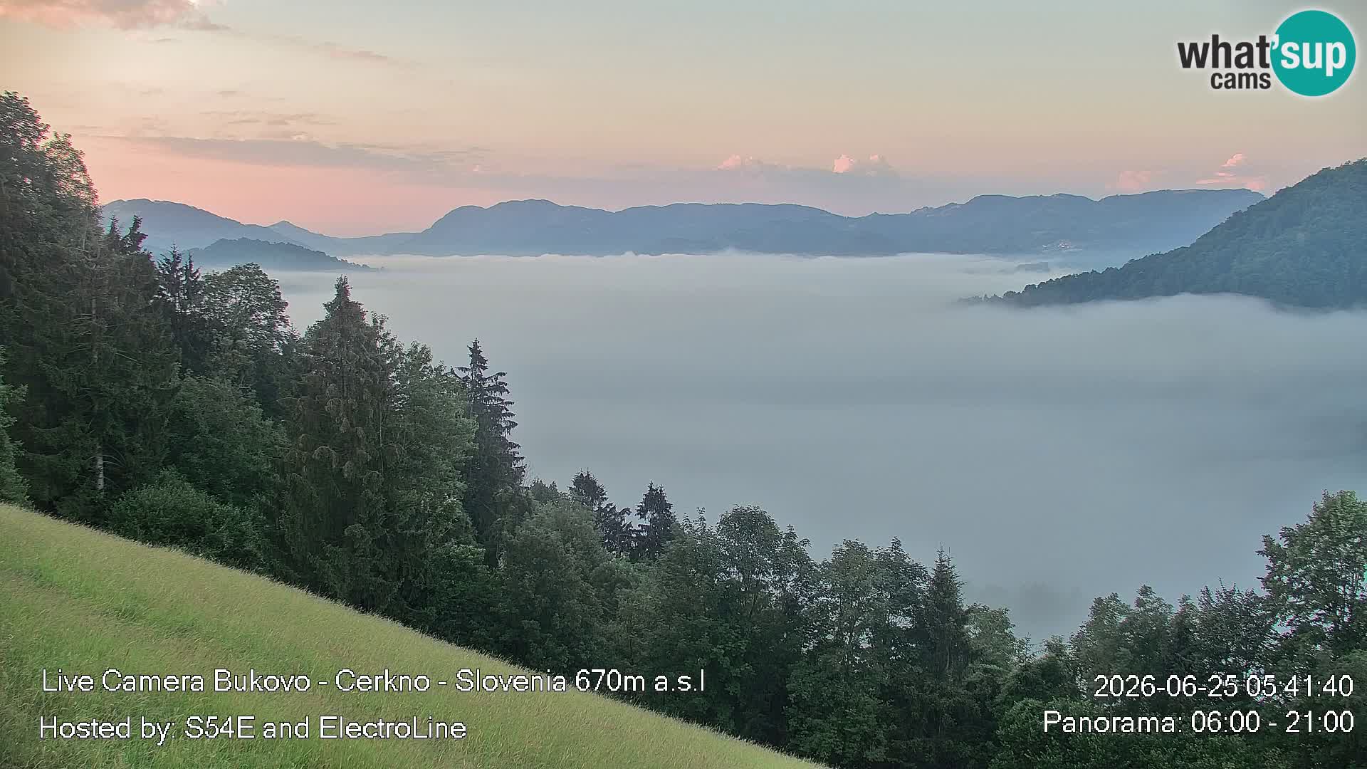 Webcam Bukovo – Baška grapa | Cerkno | Slovenia